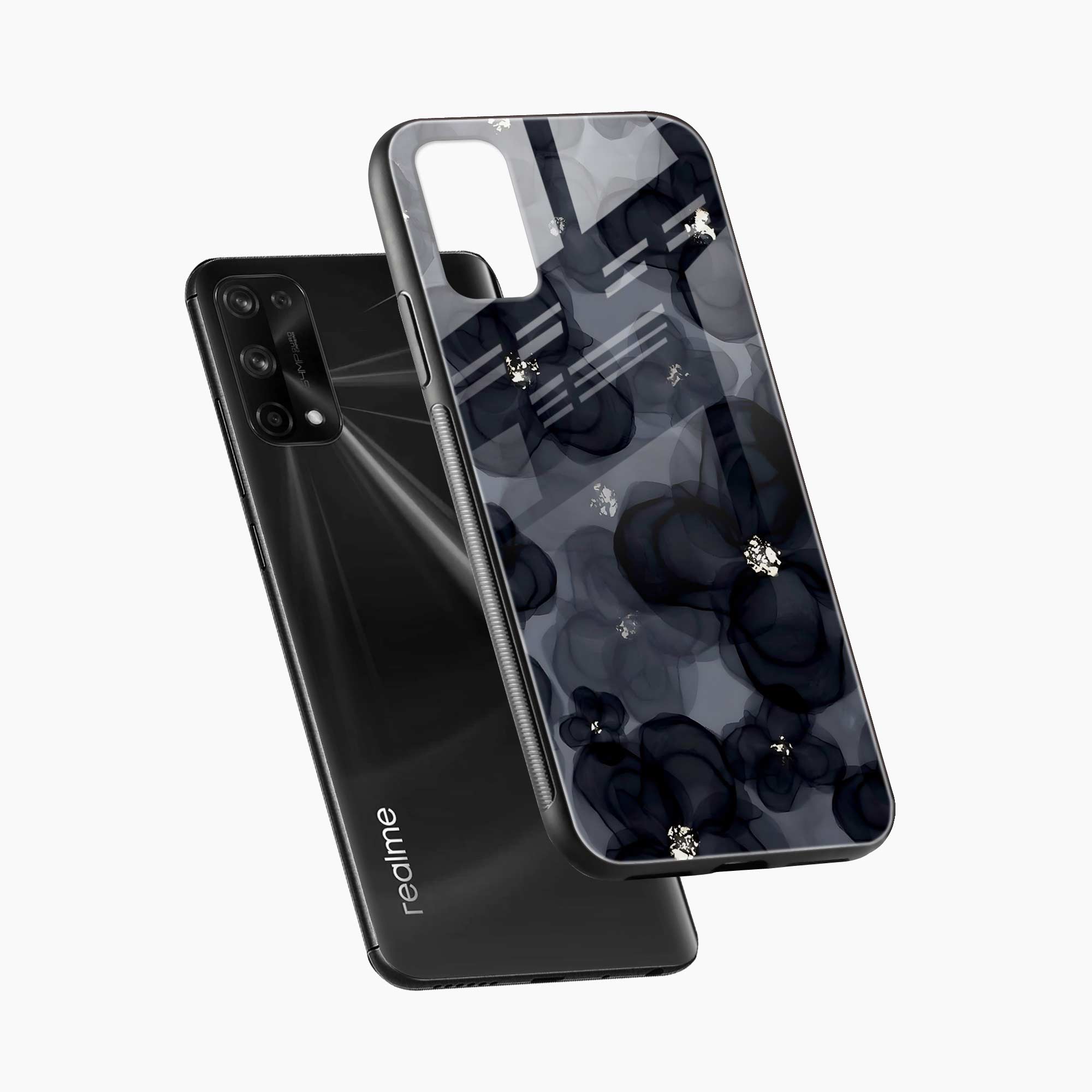 Black Beauty Realme 7 Pro Back Cover