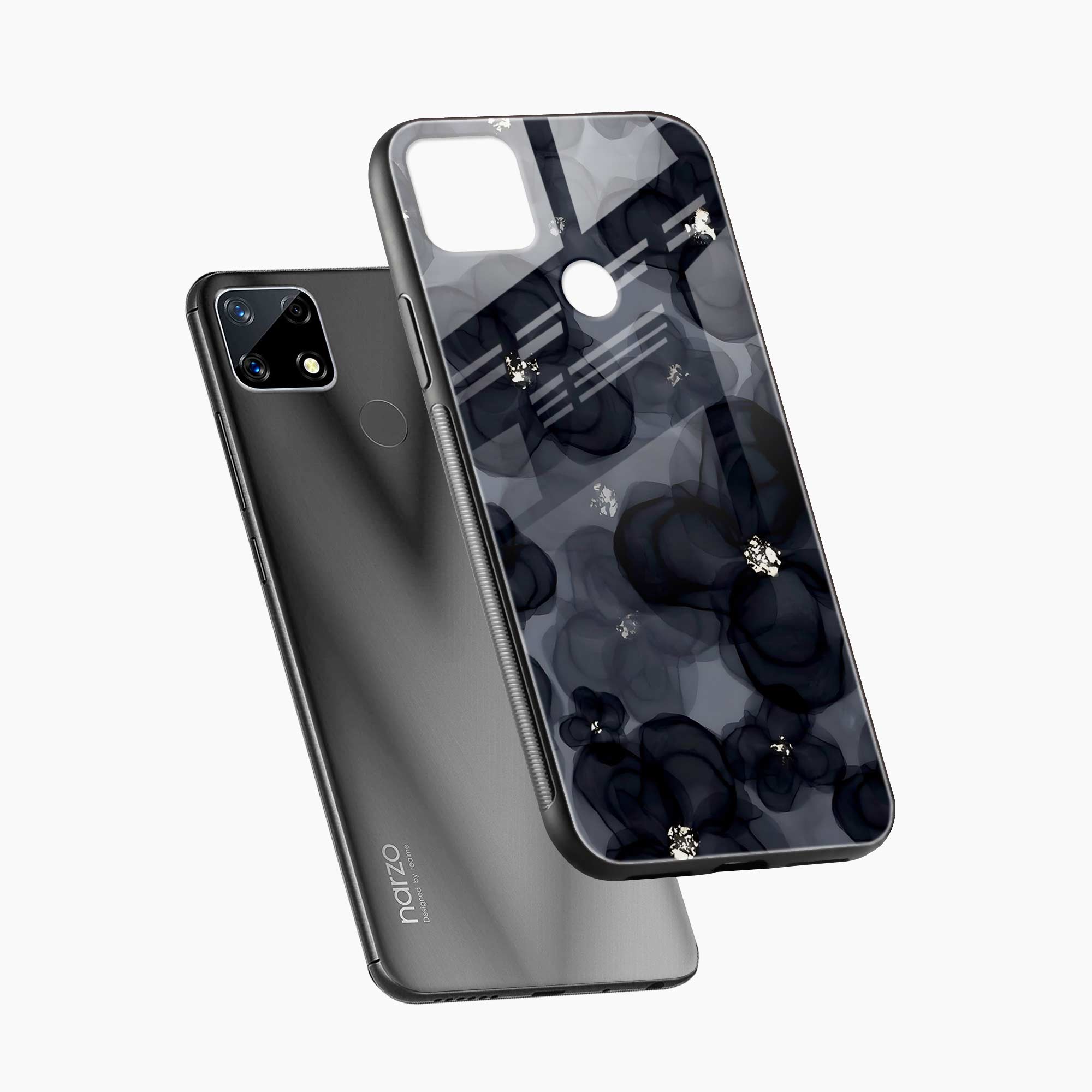 Black Beauty Realme C25 Back Cover
