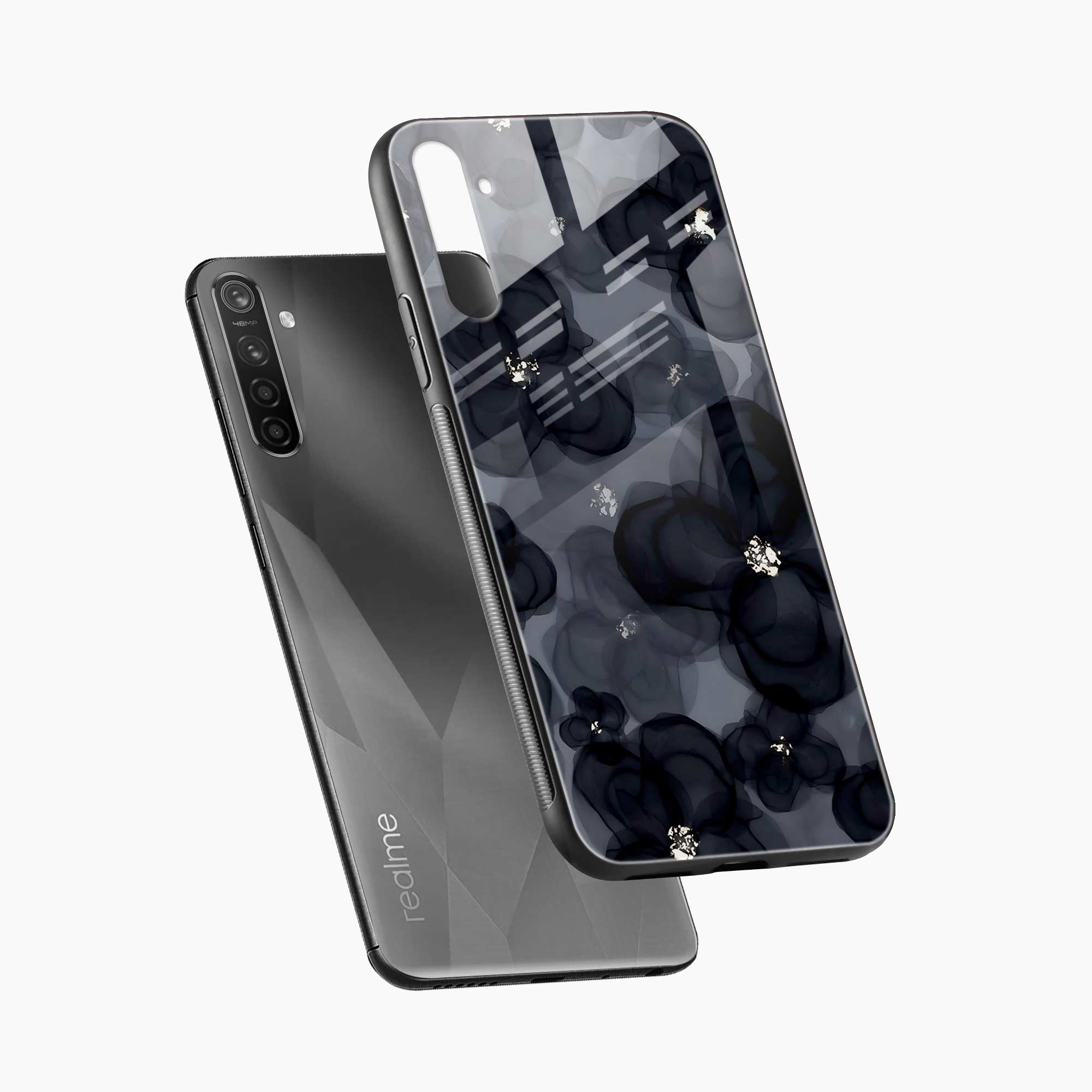 Black Beauty Realme X50 Pro Back Cover