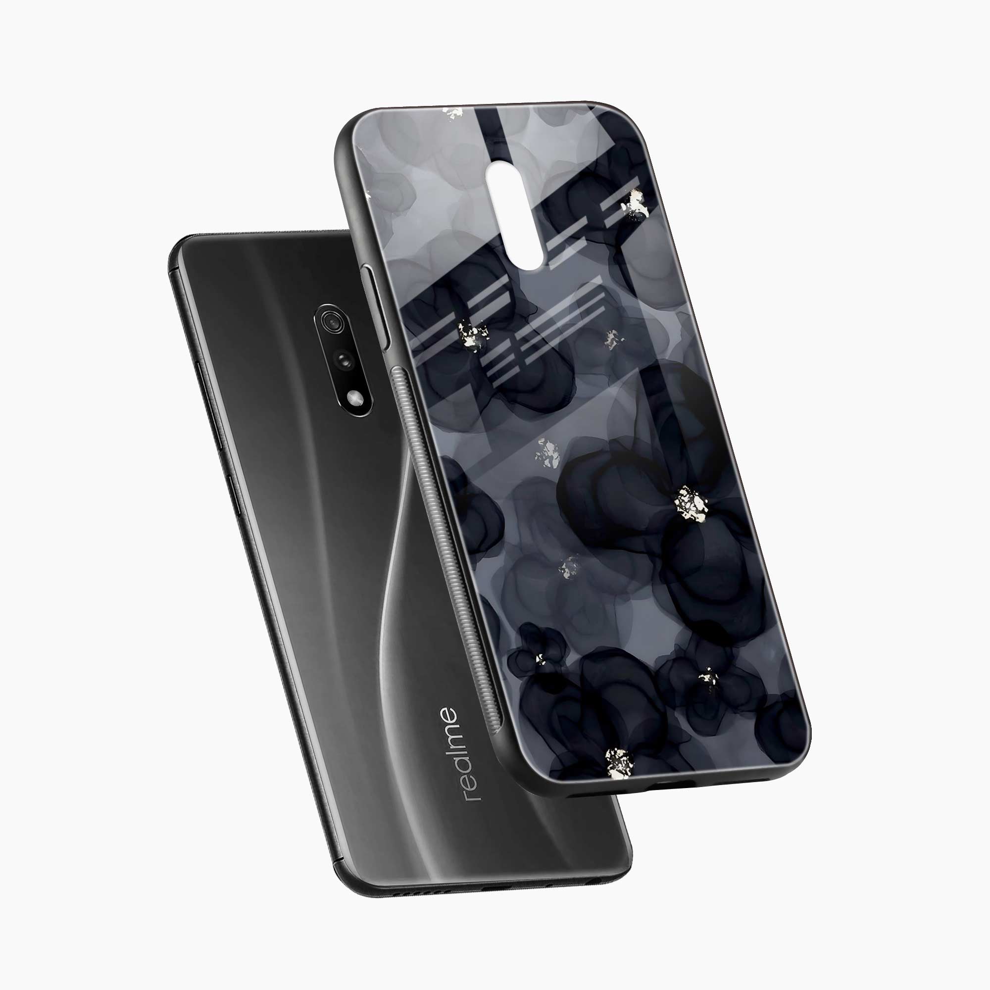 Black Beauty Realme X Back Cover
