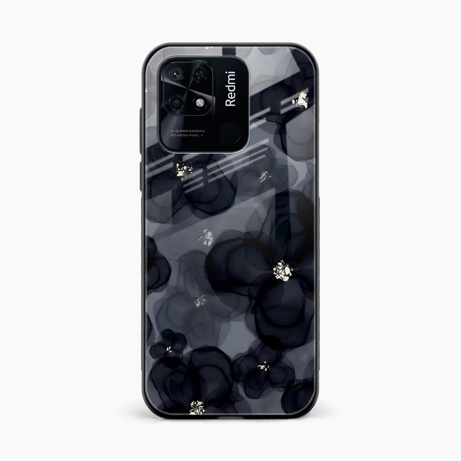 Black Beauty Redmi 10 Power Back Cover