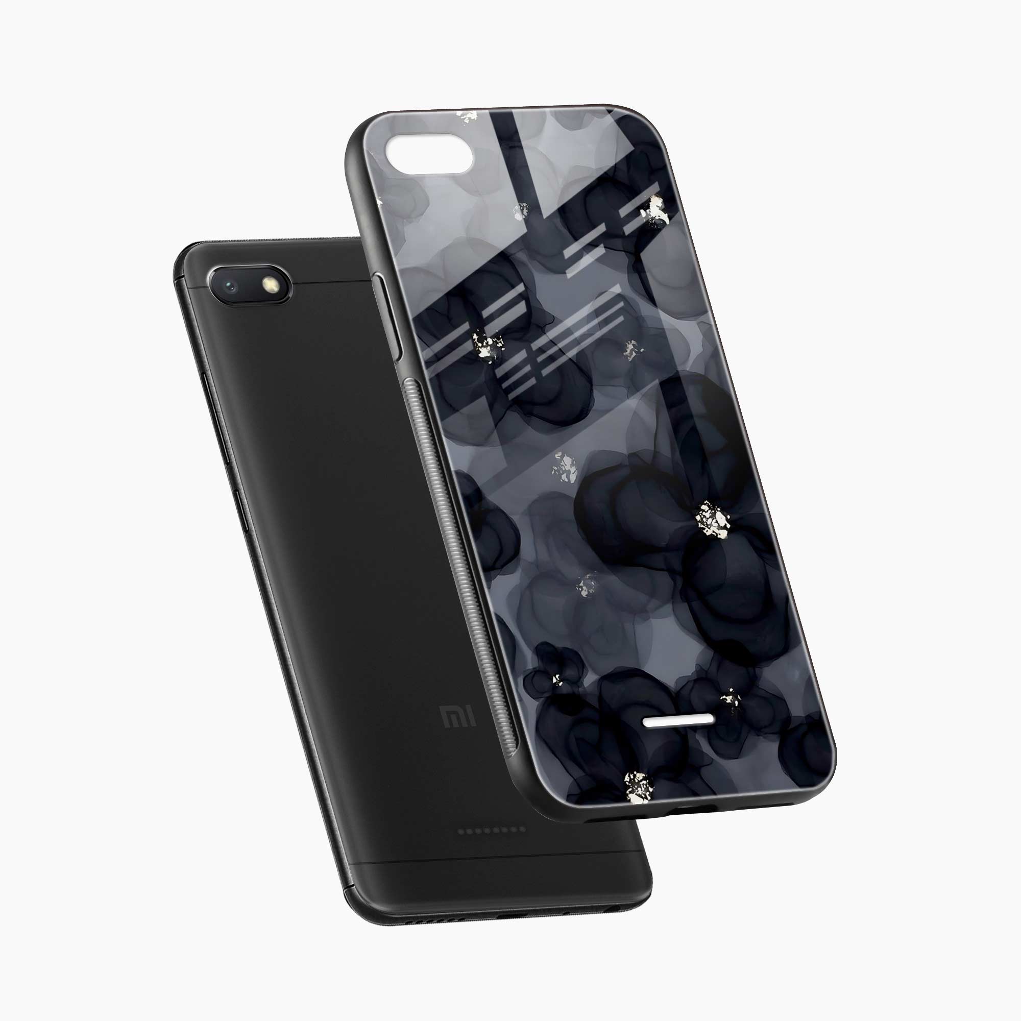 Black Beauty Redmi 6a Back Cover