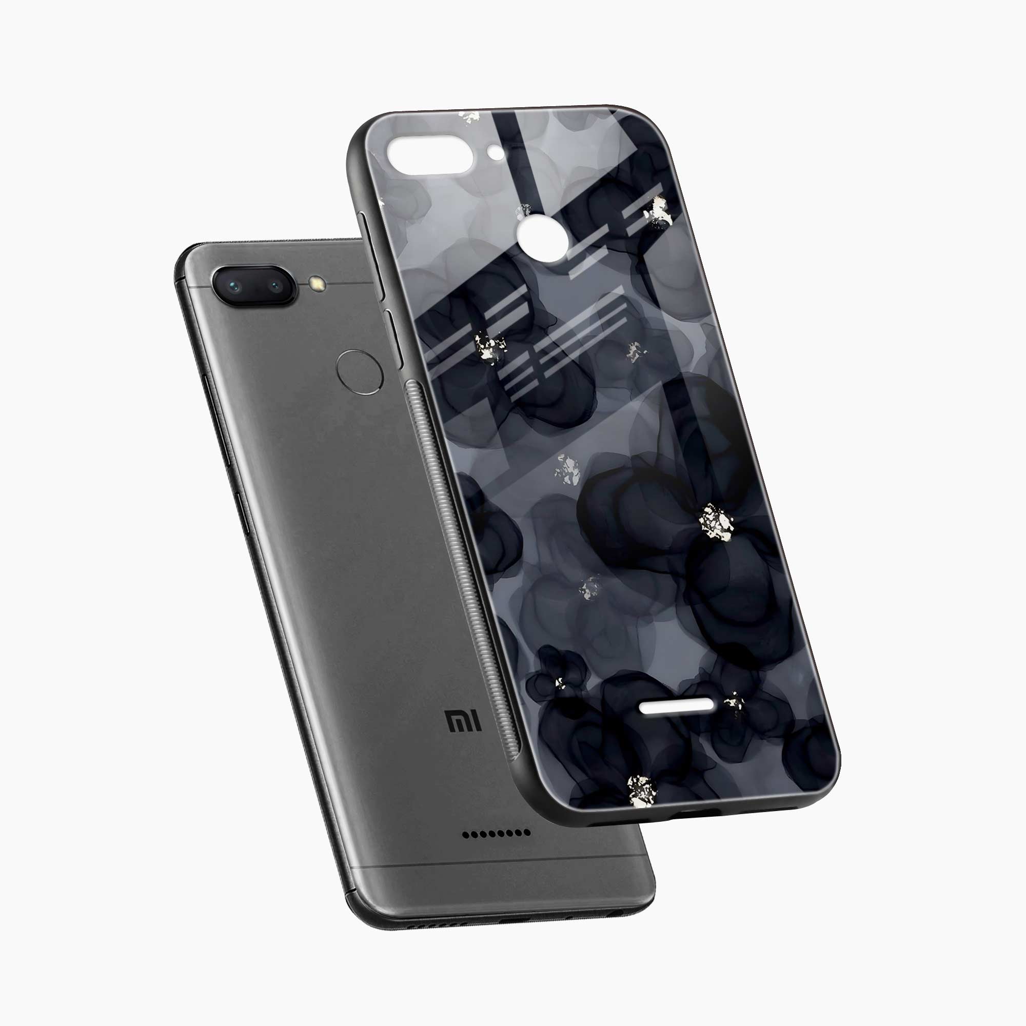 Black Beauty Redmi 6 Back Cover