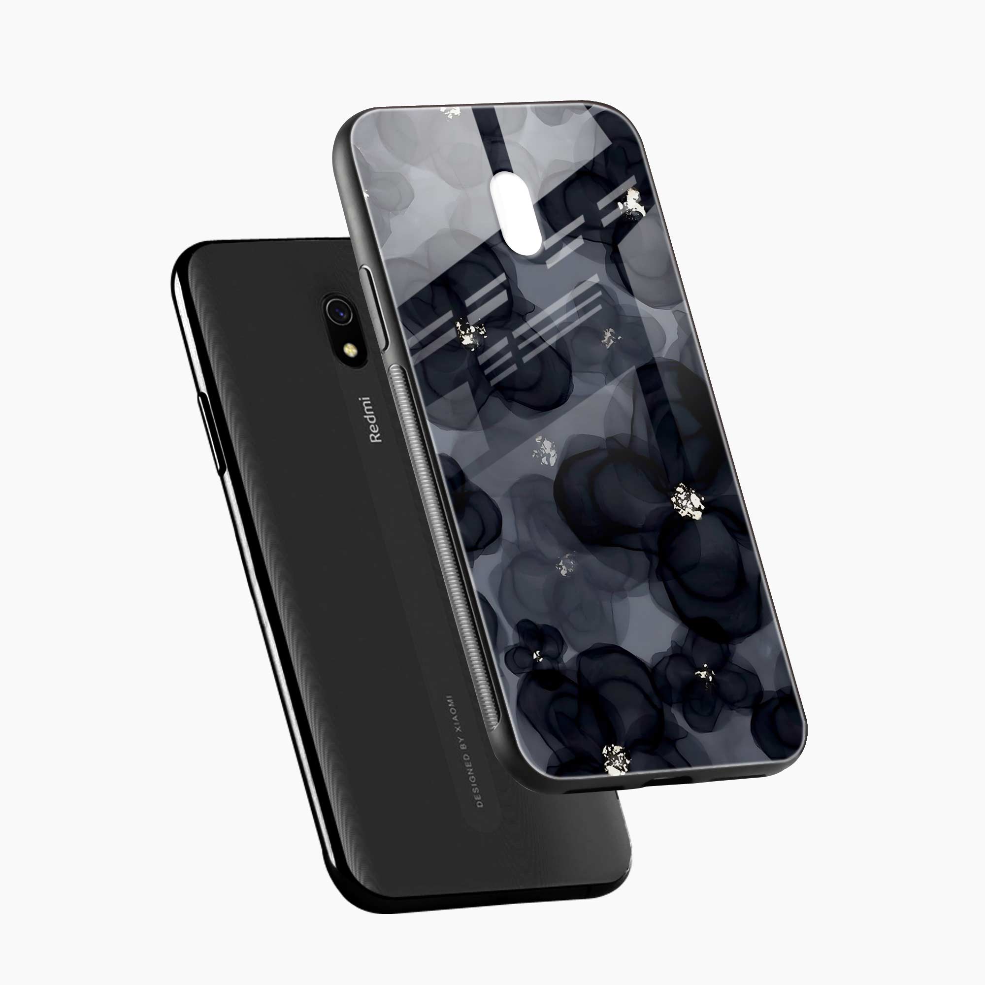Black Beauty Redmi 8A Back Cover