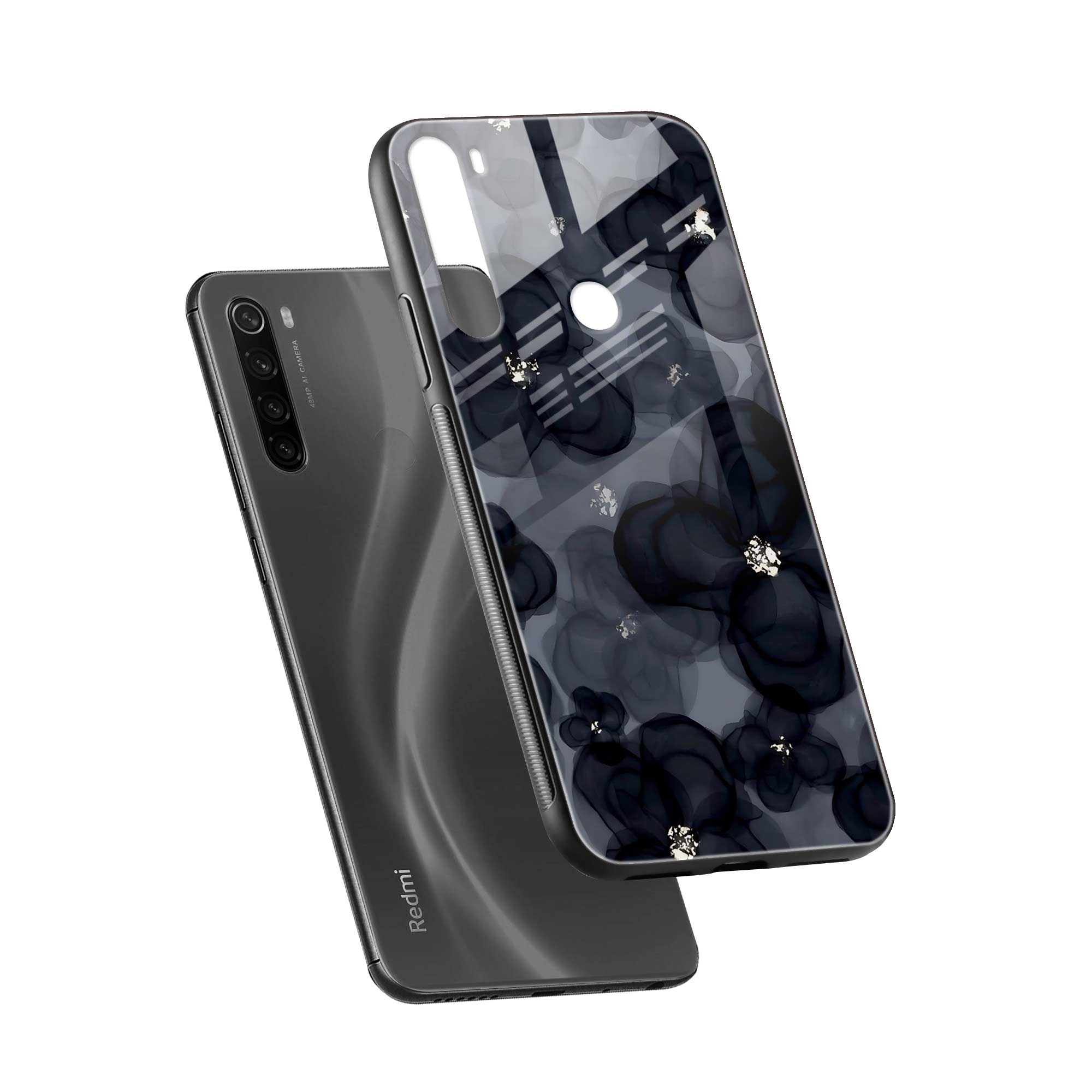 Black Beauty Redmi Note 8 Back Cover