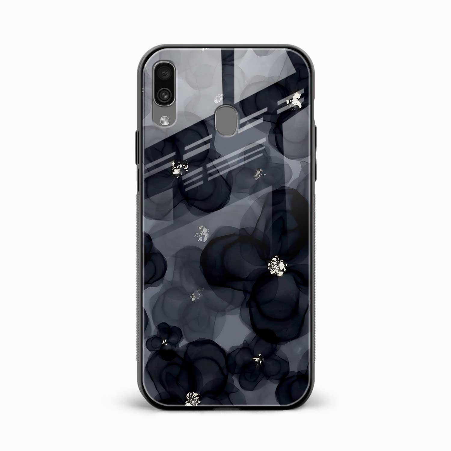 Black Beauty Samsung A30 Back Cover