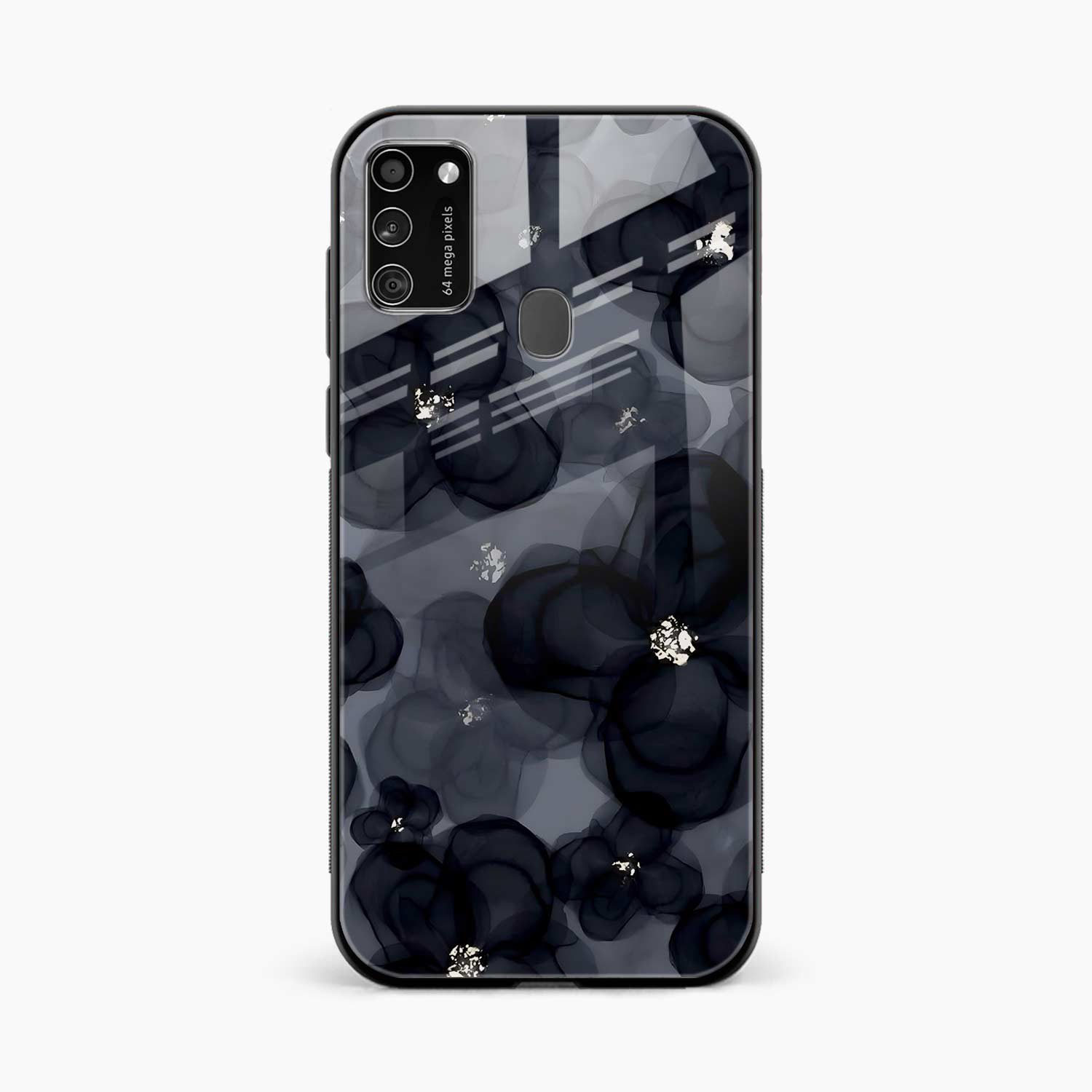 Black Beauty Samsung M21 Back Cover