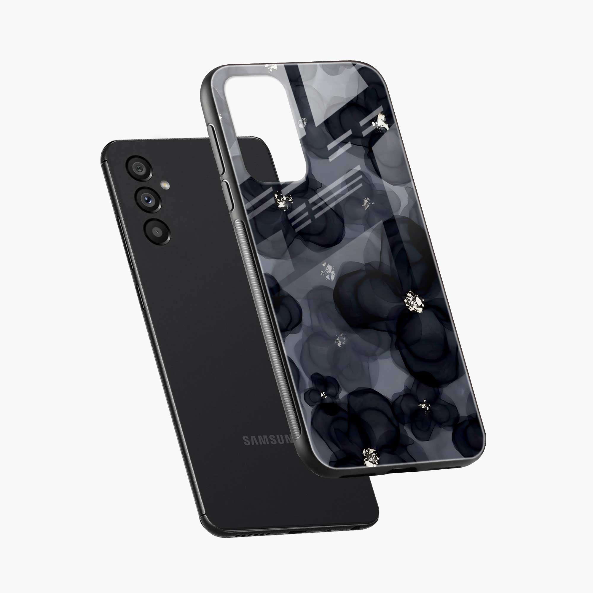 Black Beauty Samsung M34 Back Cover