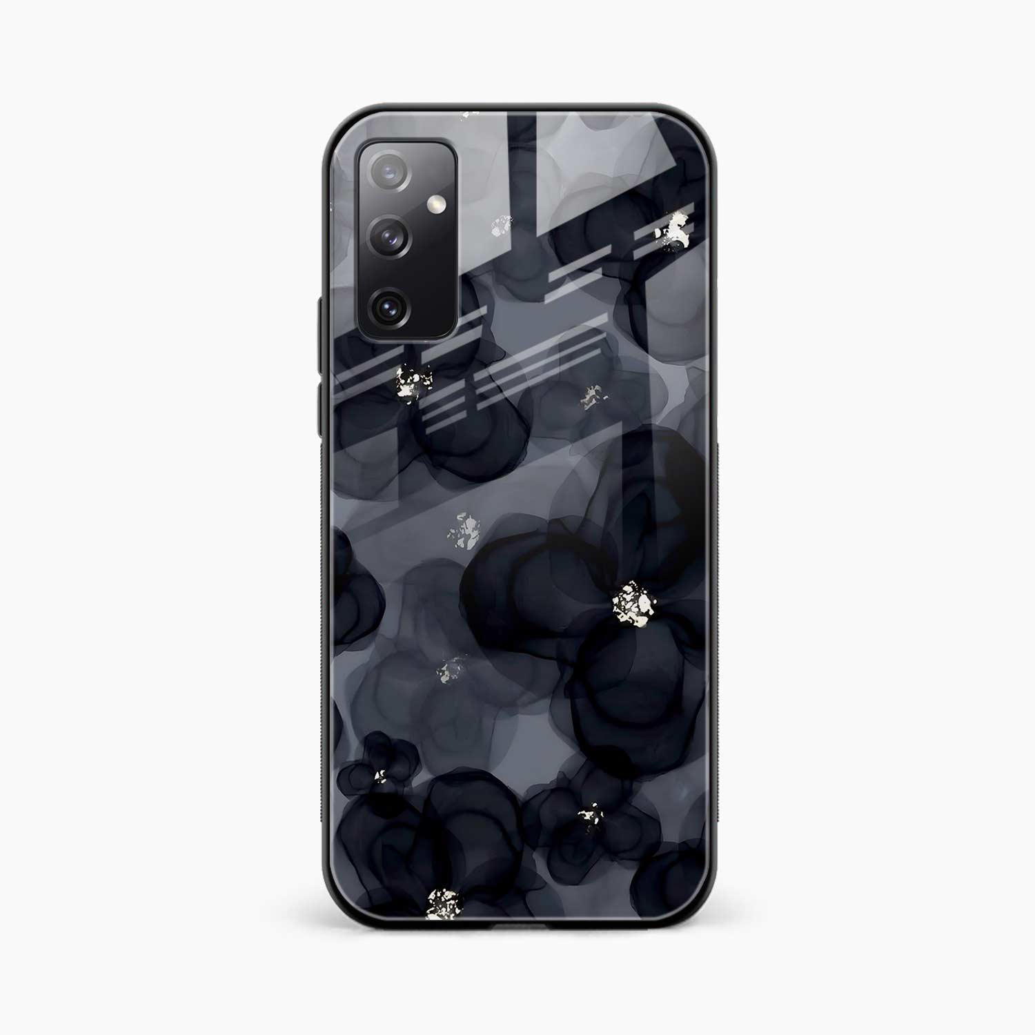 Black Beauty Samsung M52 Back Cover