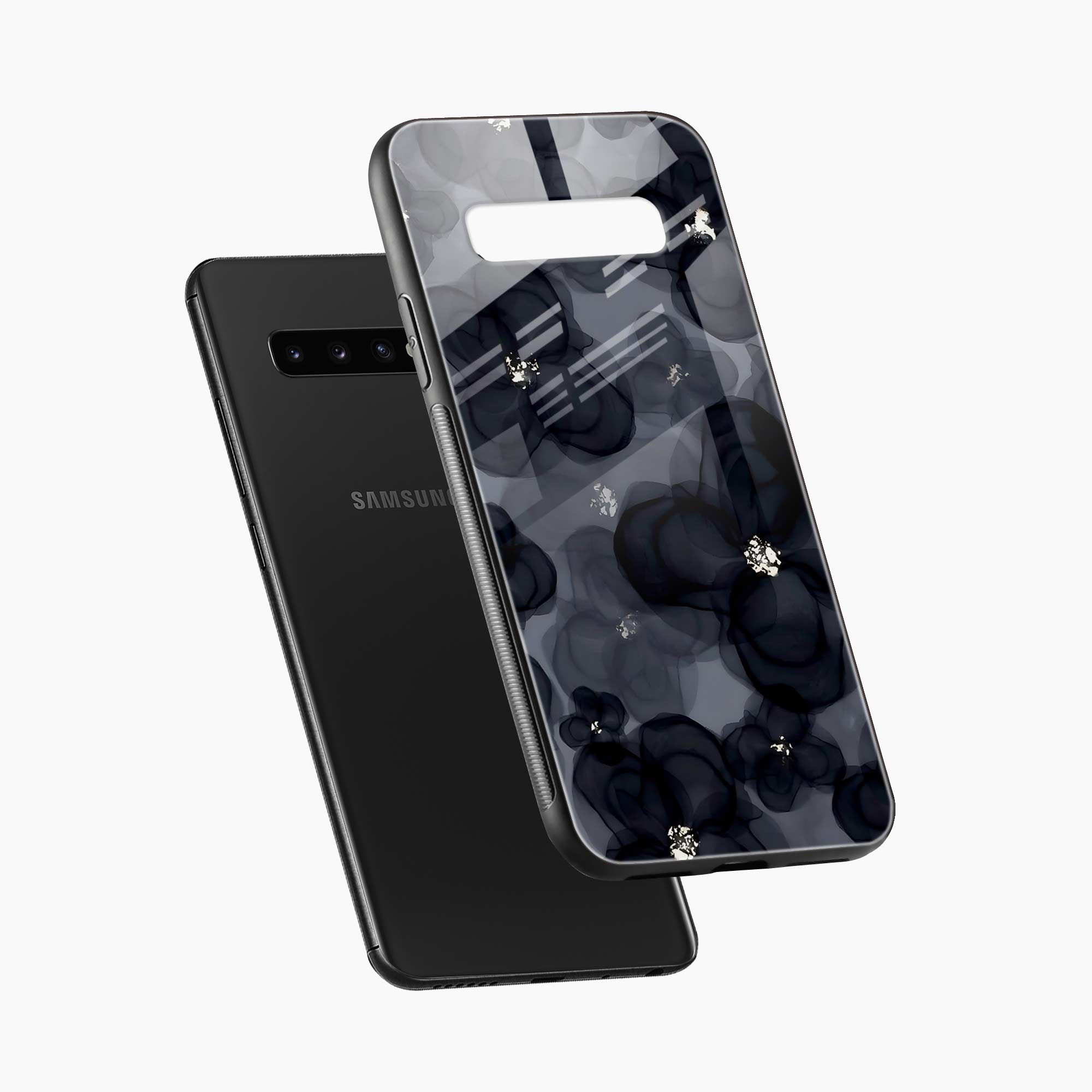 Black Beauty Samsung S10 Back Cover