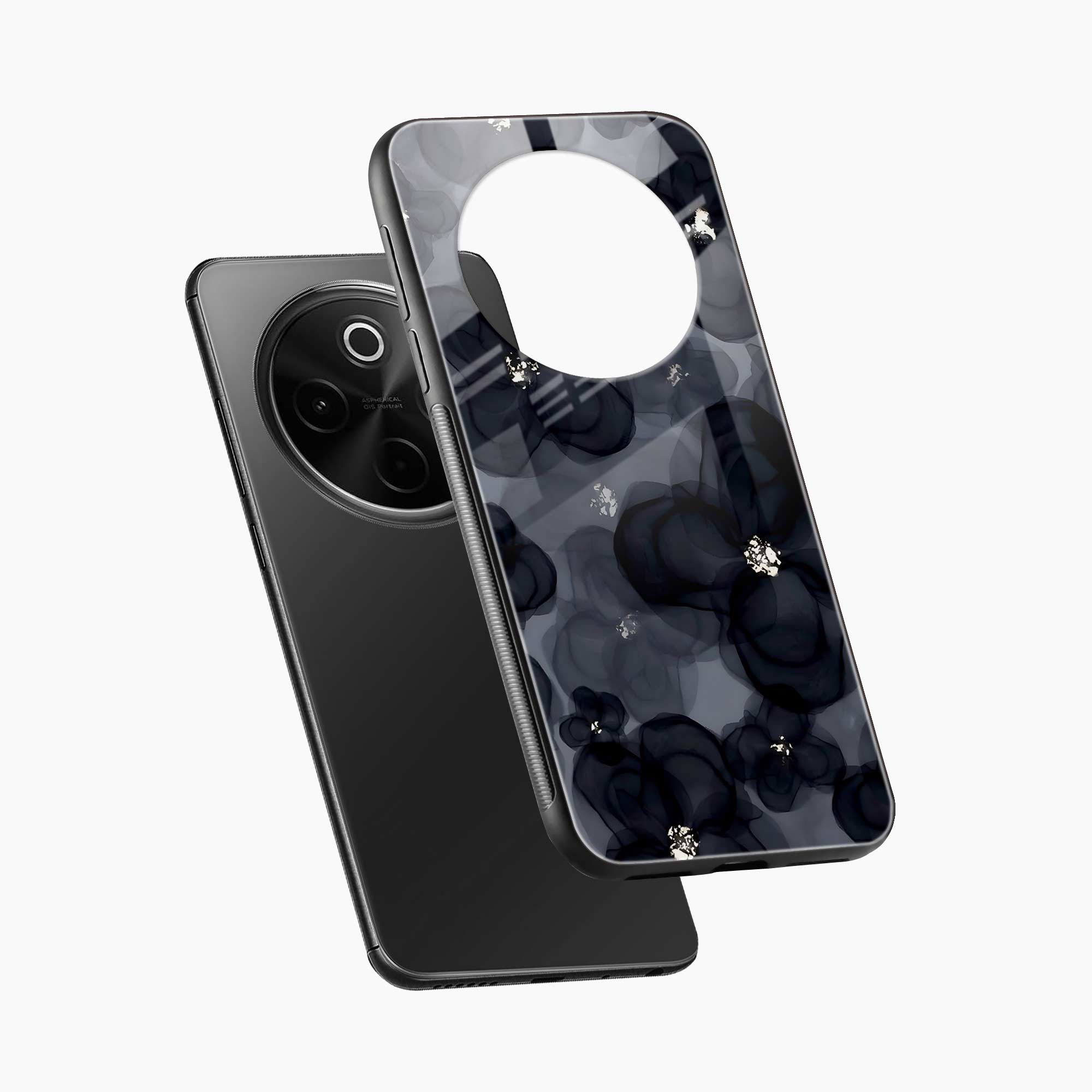 Black Beauty Vivo T4 5G Back Cover