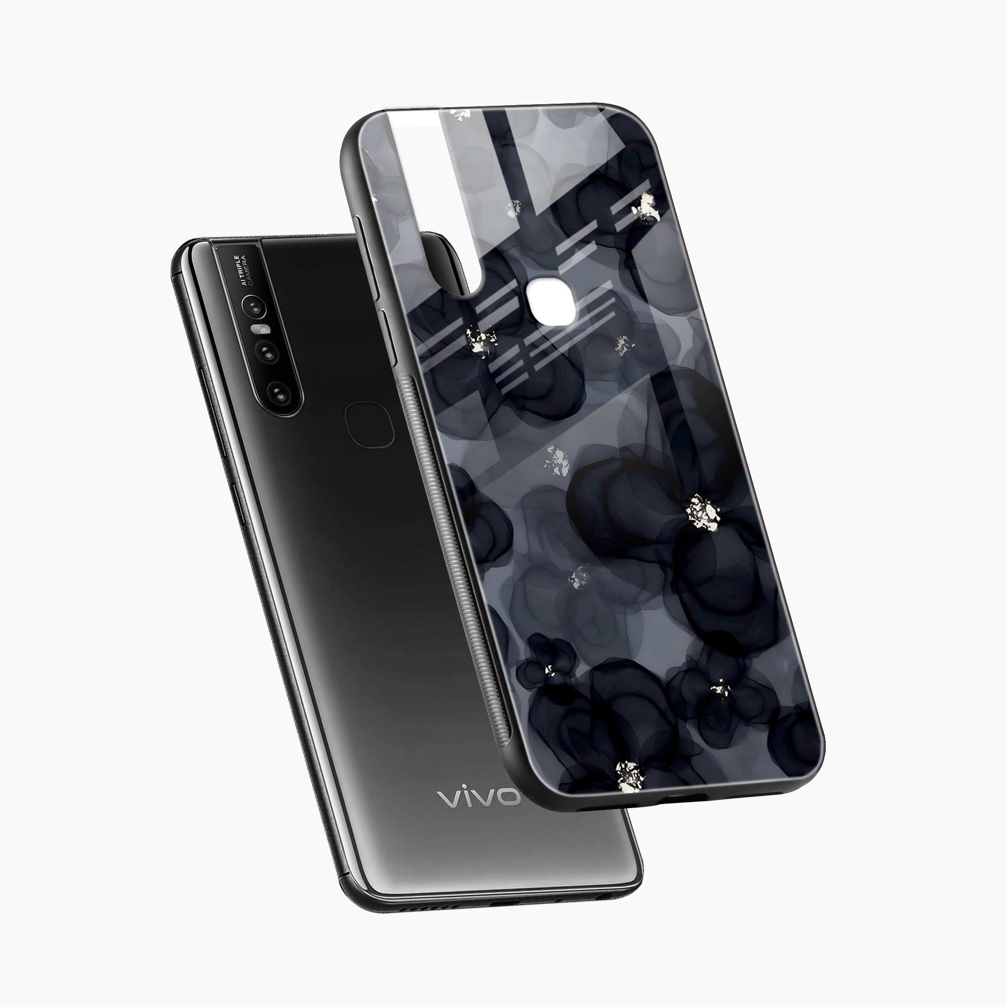 Black Beauty Vivo V15 Back Cover