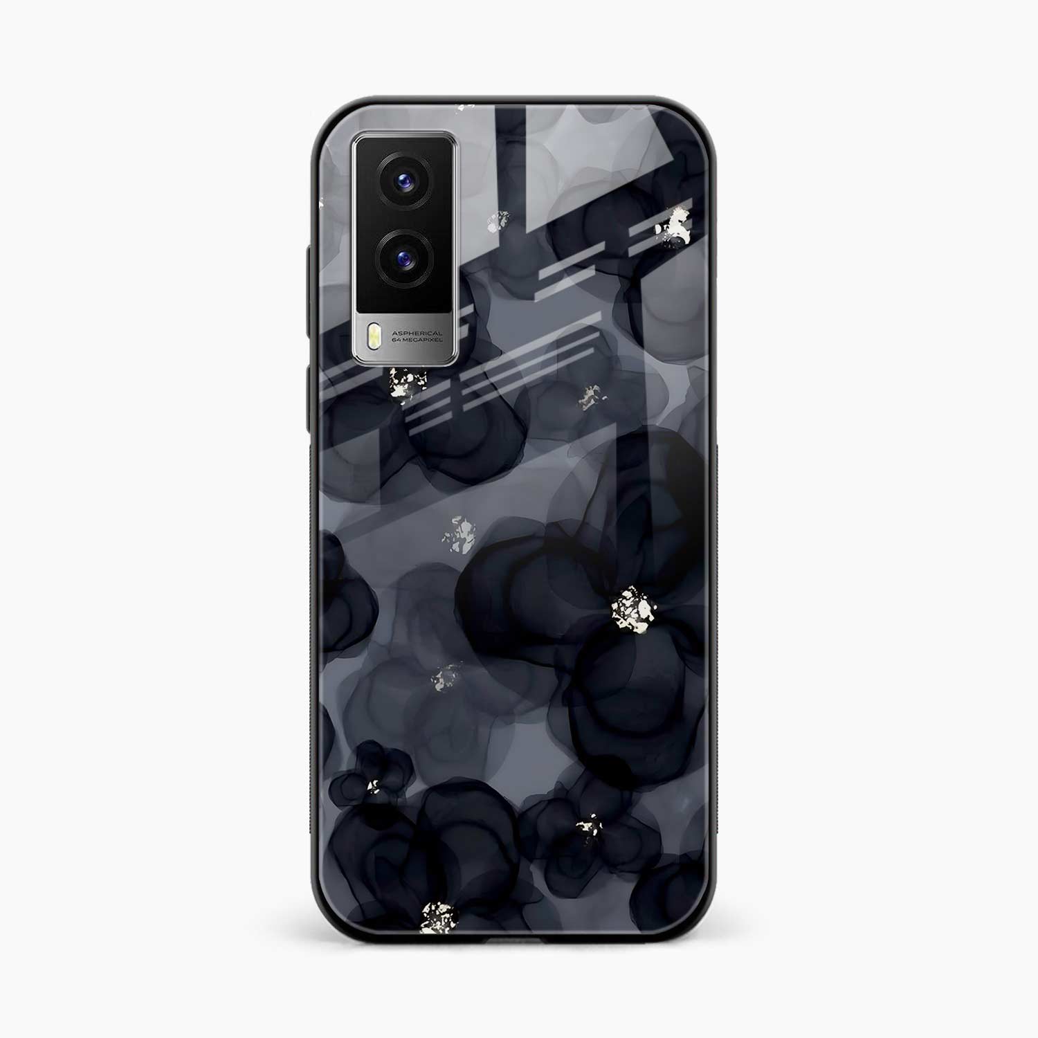 Black Beauty Vivo V21e 5G Back Cover