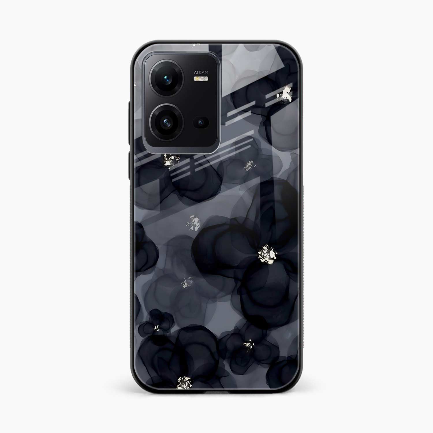 Black Beauty Vivo V25 Back Cover