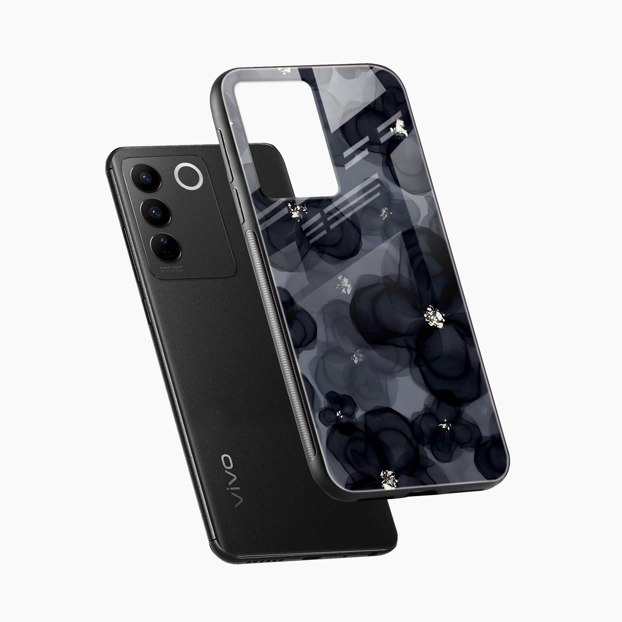 Black Beauty Vivo V27 Pro Back Cover