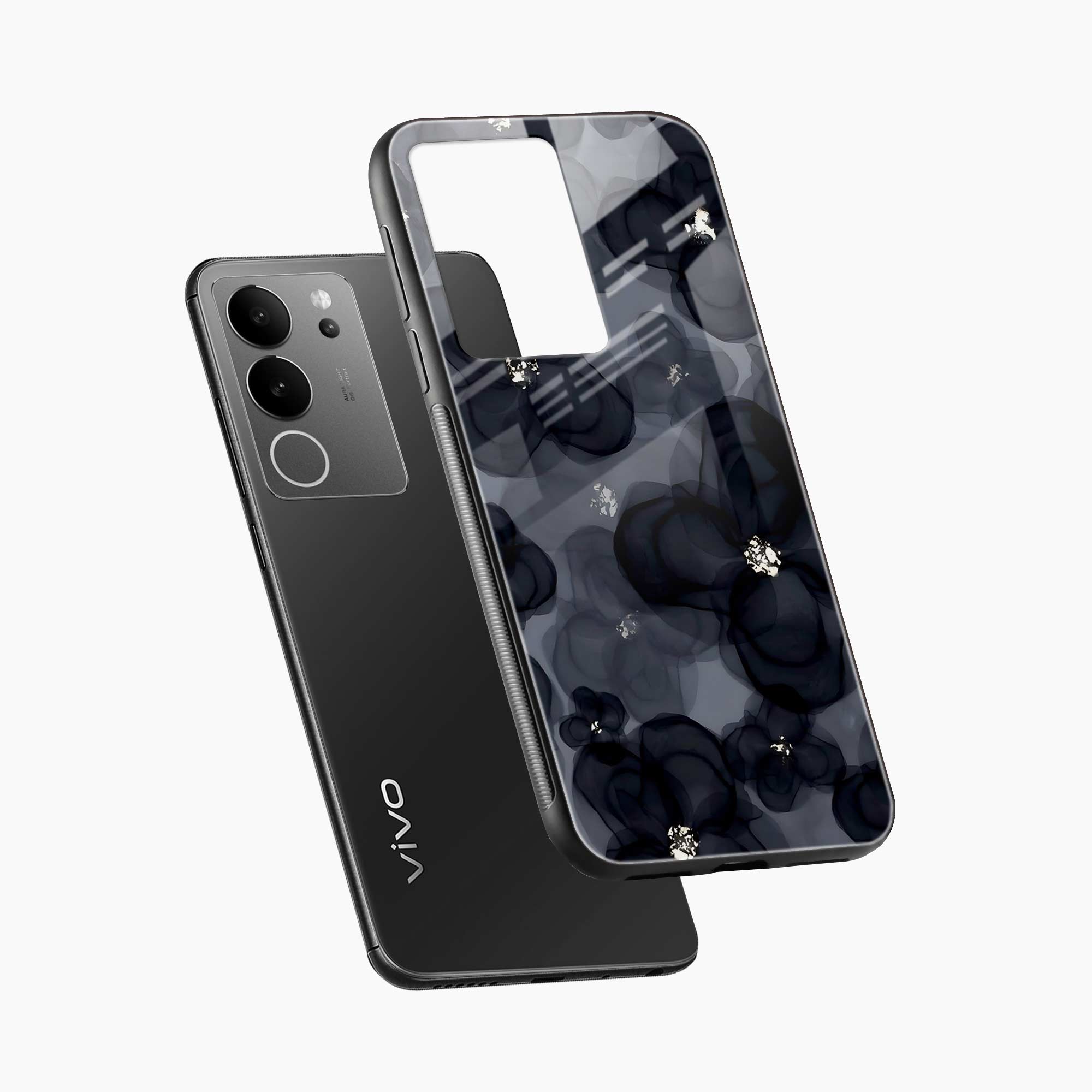 Black Beauty Vivo V29 Pro Back Cover