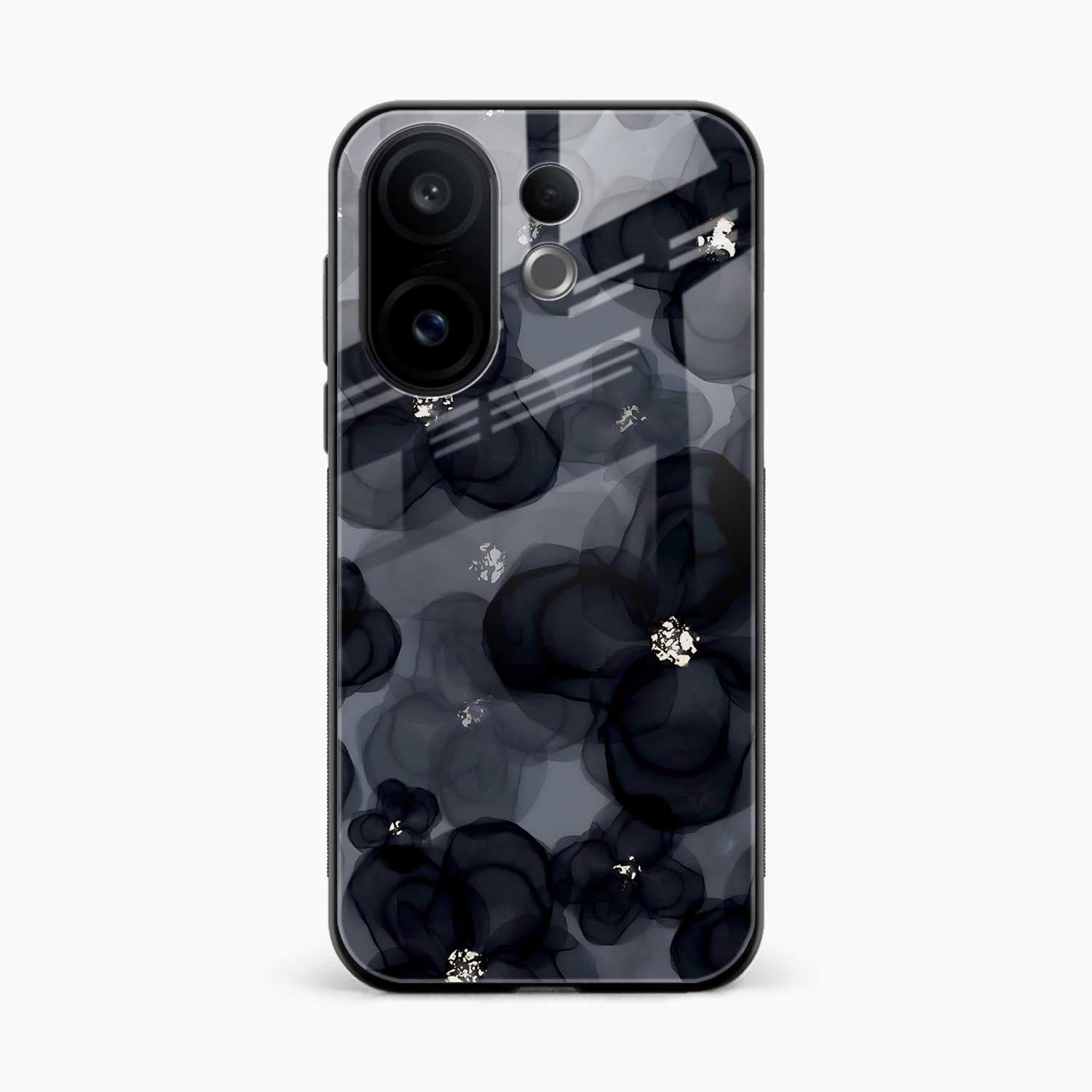 Black Beauty Vivo V60 5G Back Cover