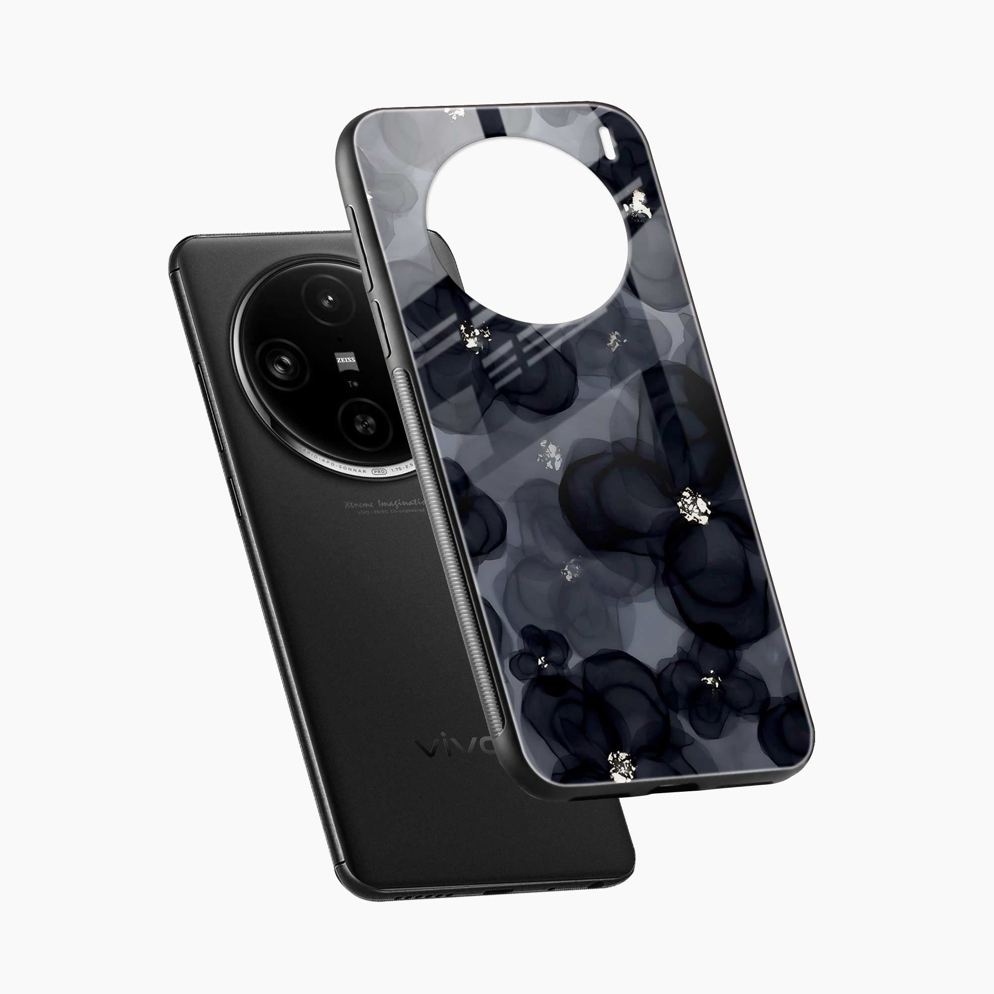 Black Beauty Vivo X100 Back Cover