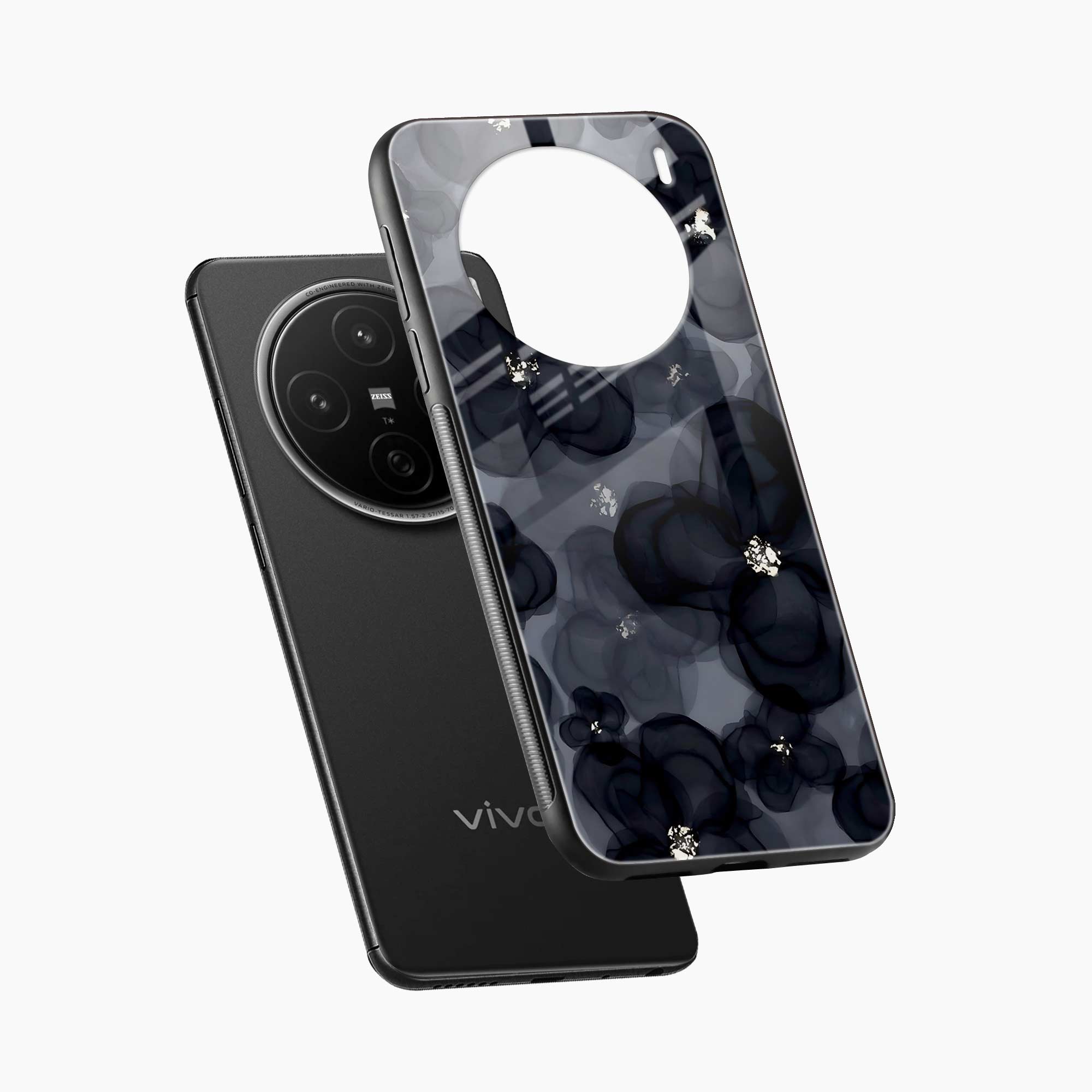 Black Beauty Vivo X200 5G Back Cover