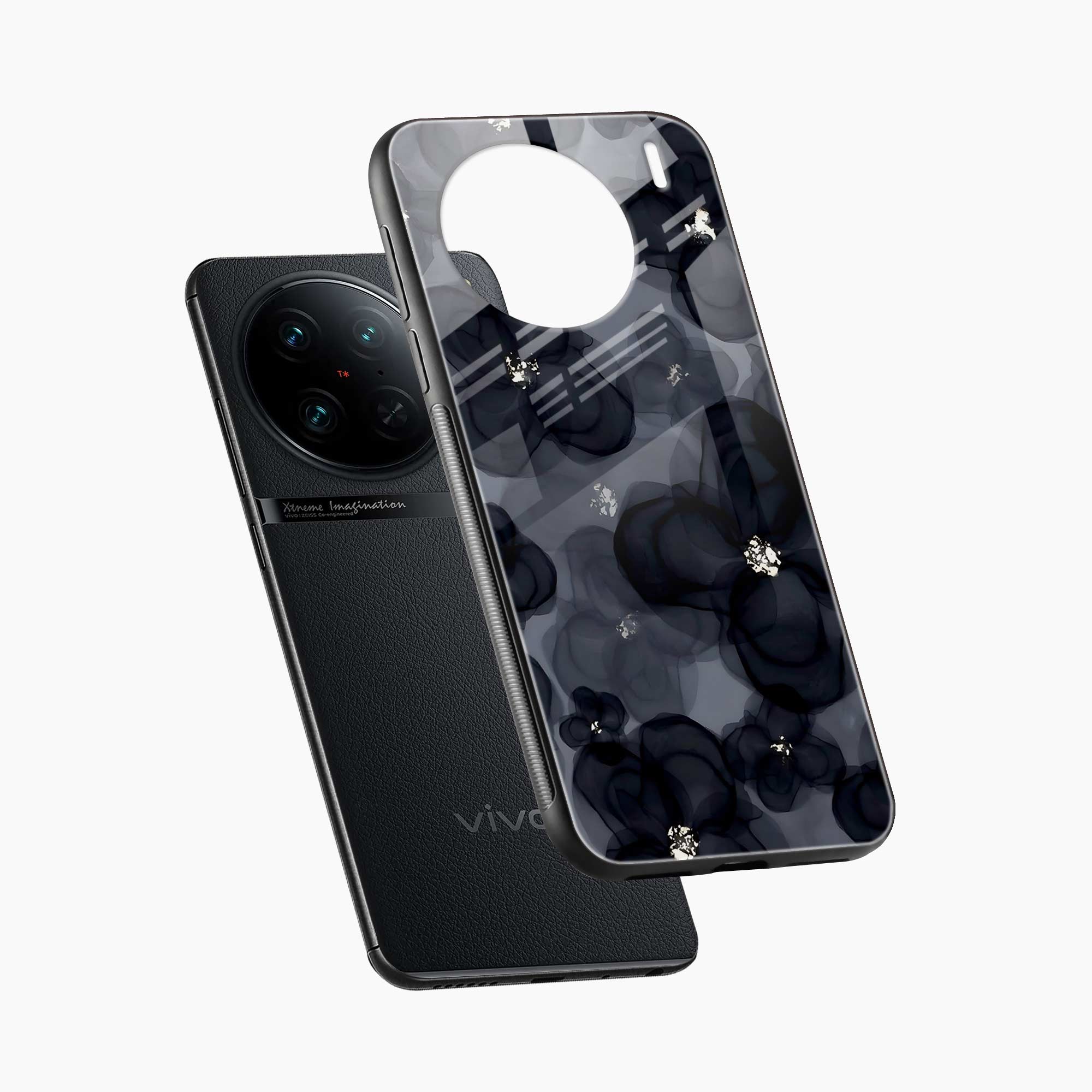 Black Beauty Vivo X90s Back Cover