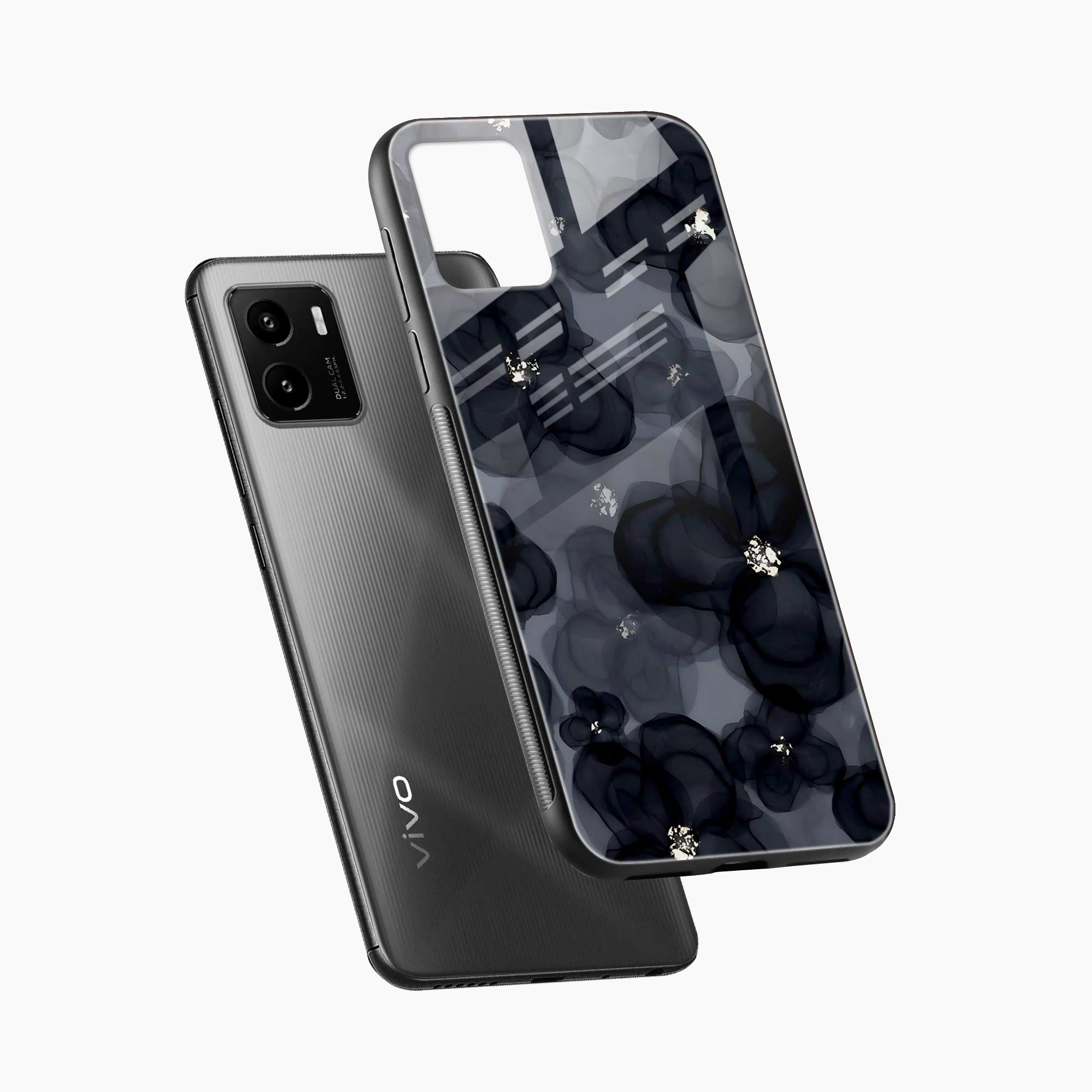 Black Beauty Vivo Y15s Back Cover