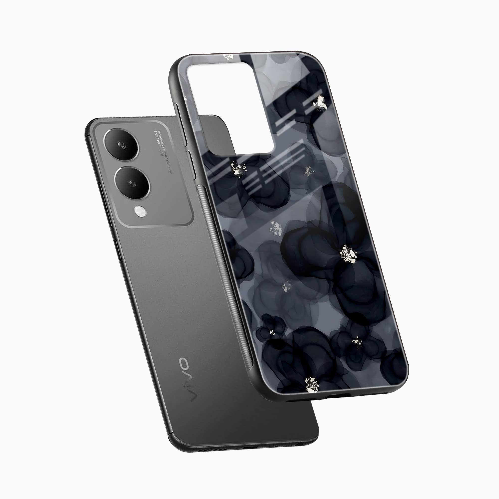 Black Beauty Vivo Y17s Back Cover