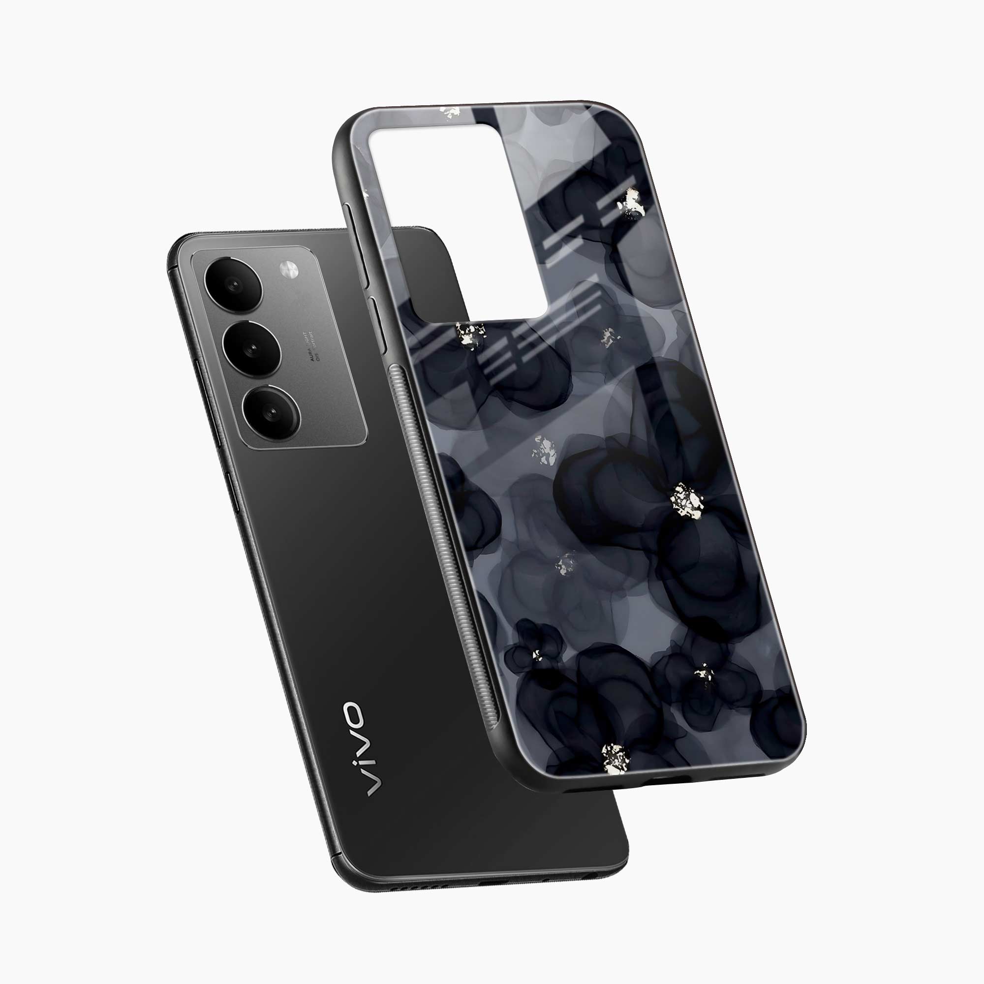 Black Beauty Vivo Y200e Back Cover