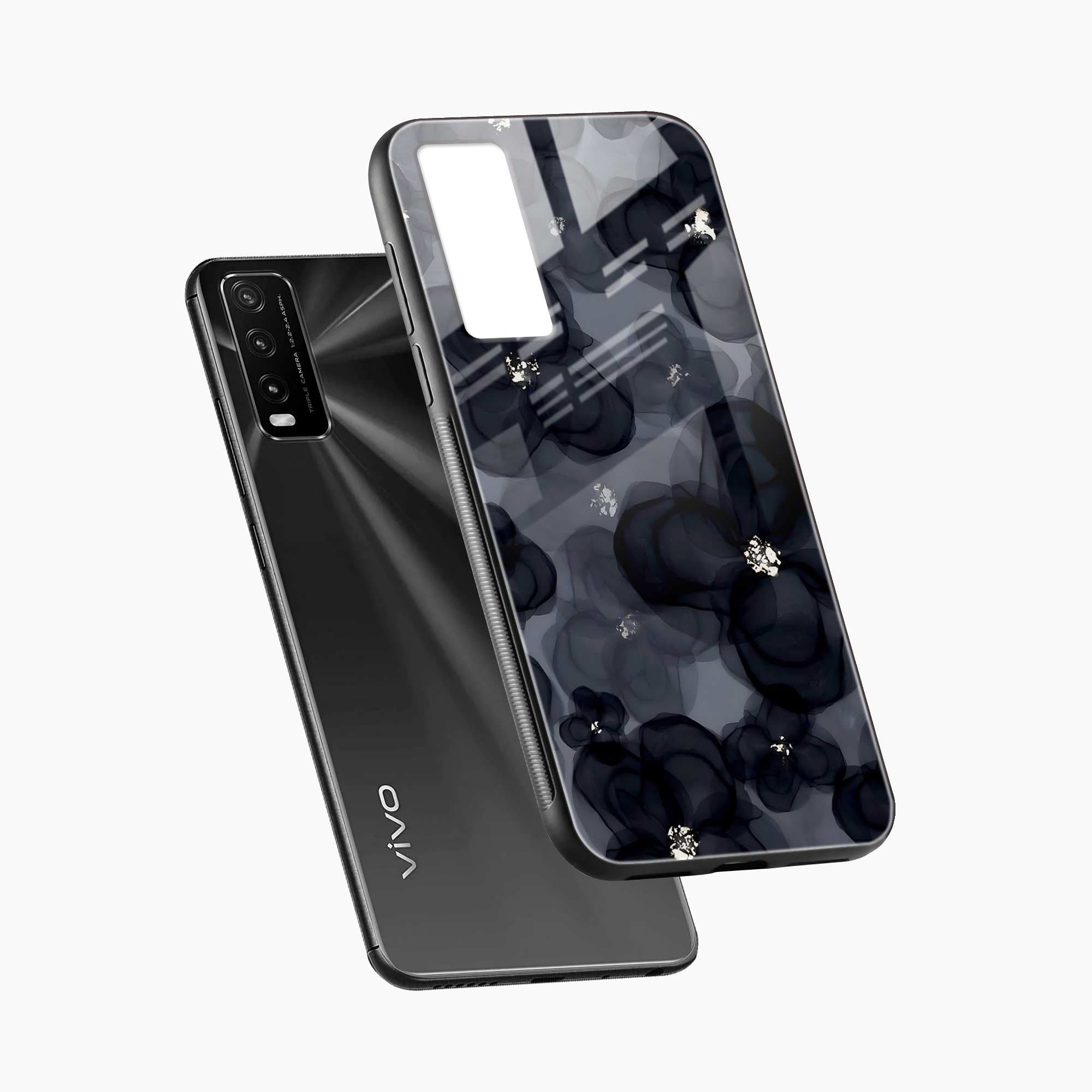 Black Beauty Vivo Y20 Back Cover