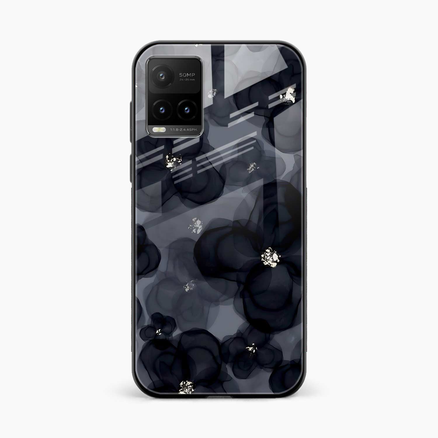 Black Beauty Vivo Y21g Back Cover