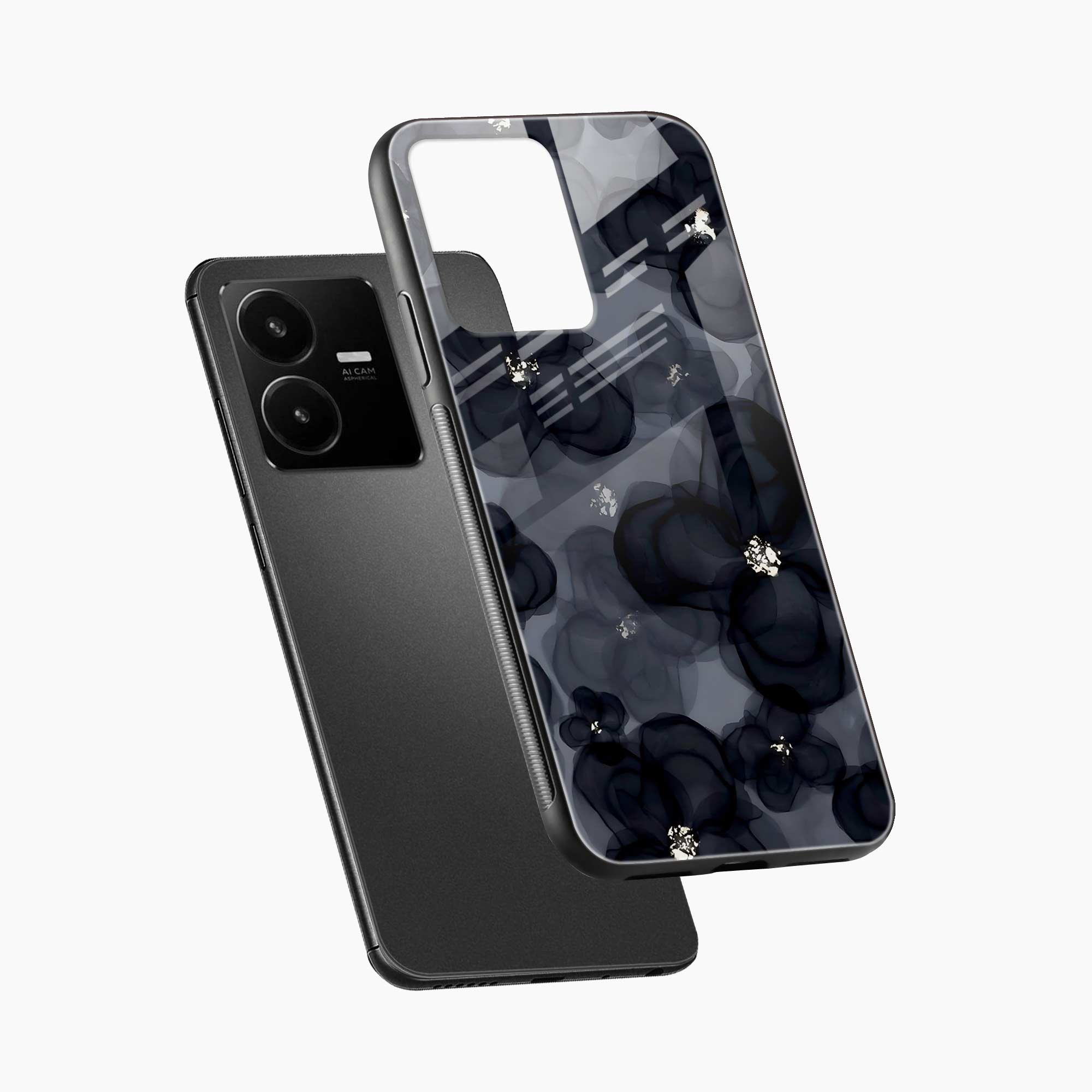 Black Beauty Vivo Y22 Back Cover