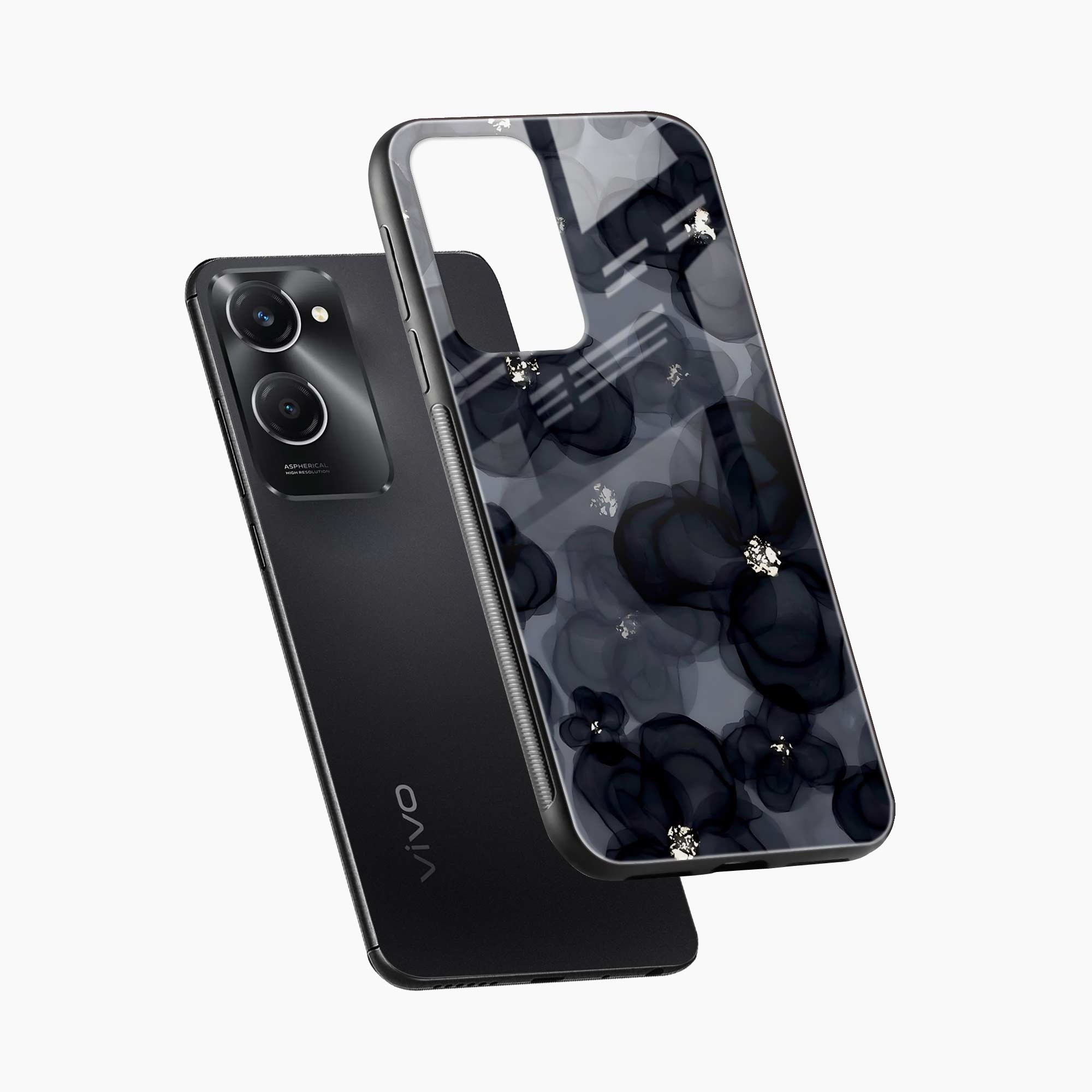 Black Beauty Vivo Y28e 5G Back Cover