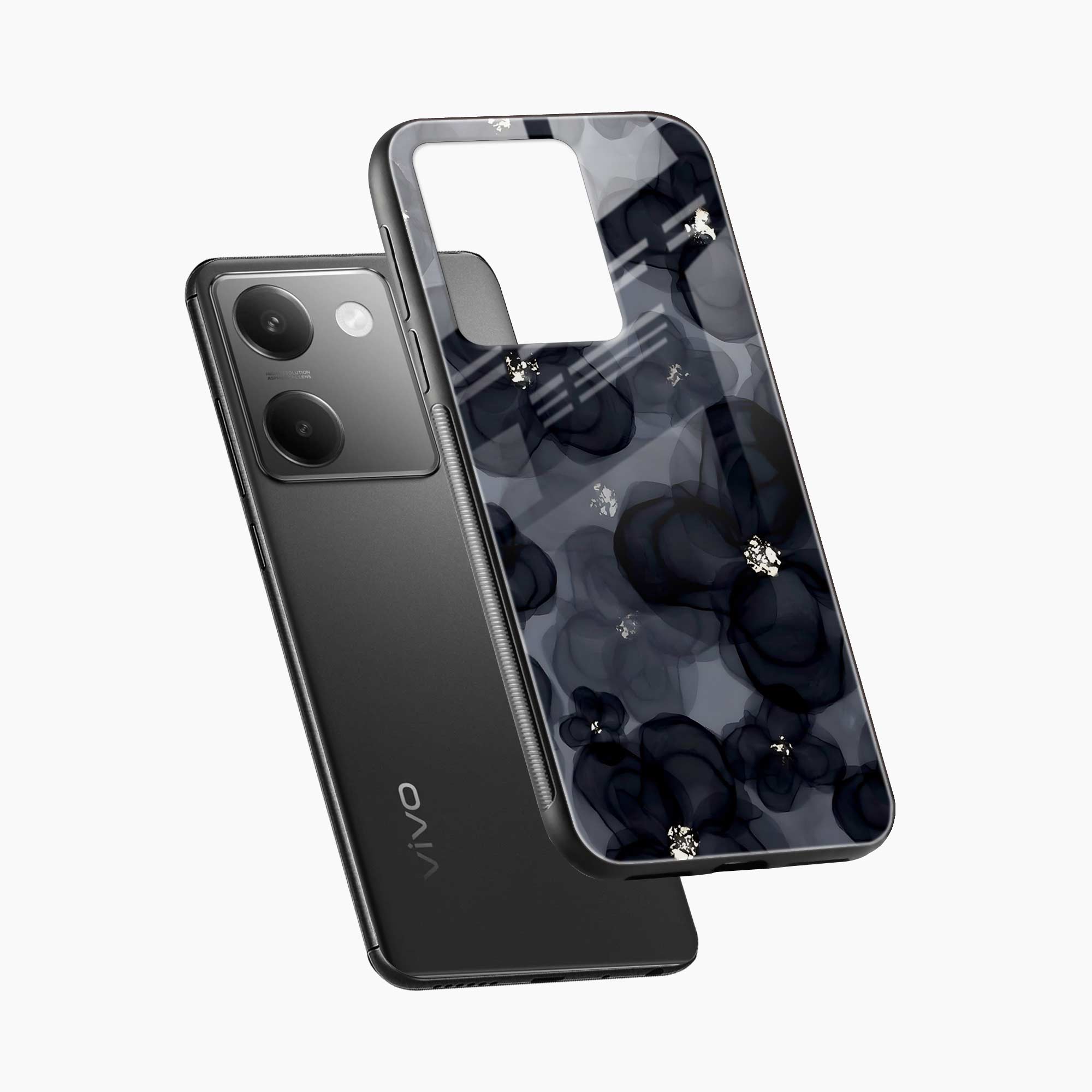 Black Beauty Vivo Y300 Plus 5G Back Cover