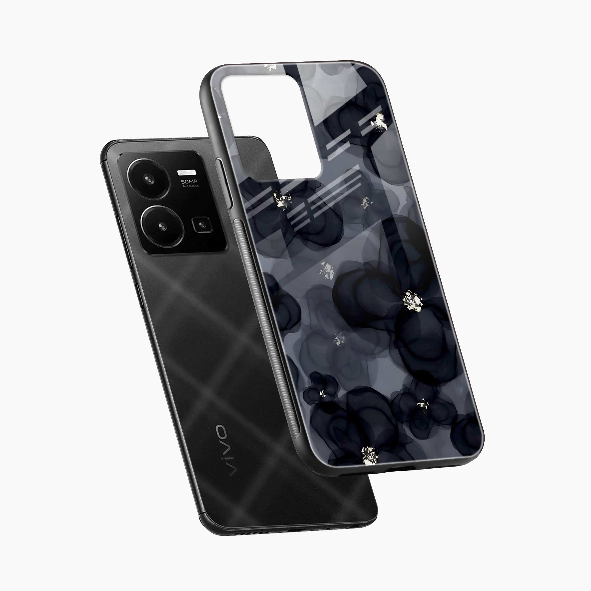 Black Beauty Vivo Y35 Back Cover