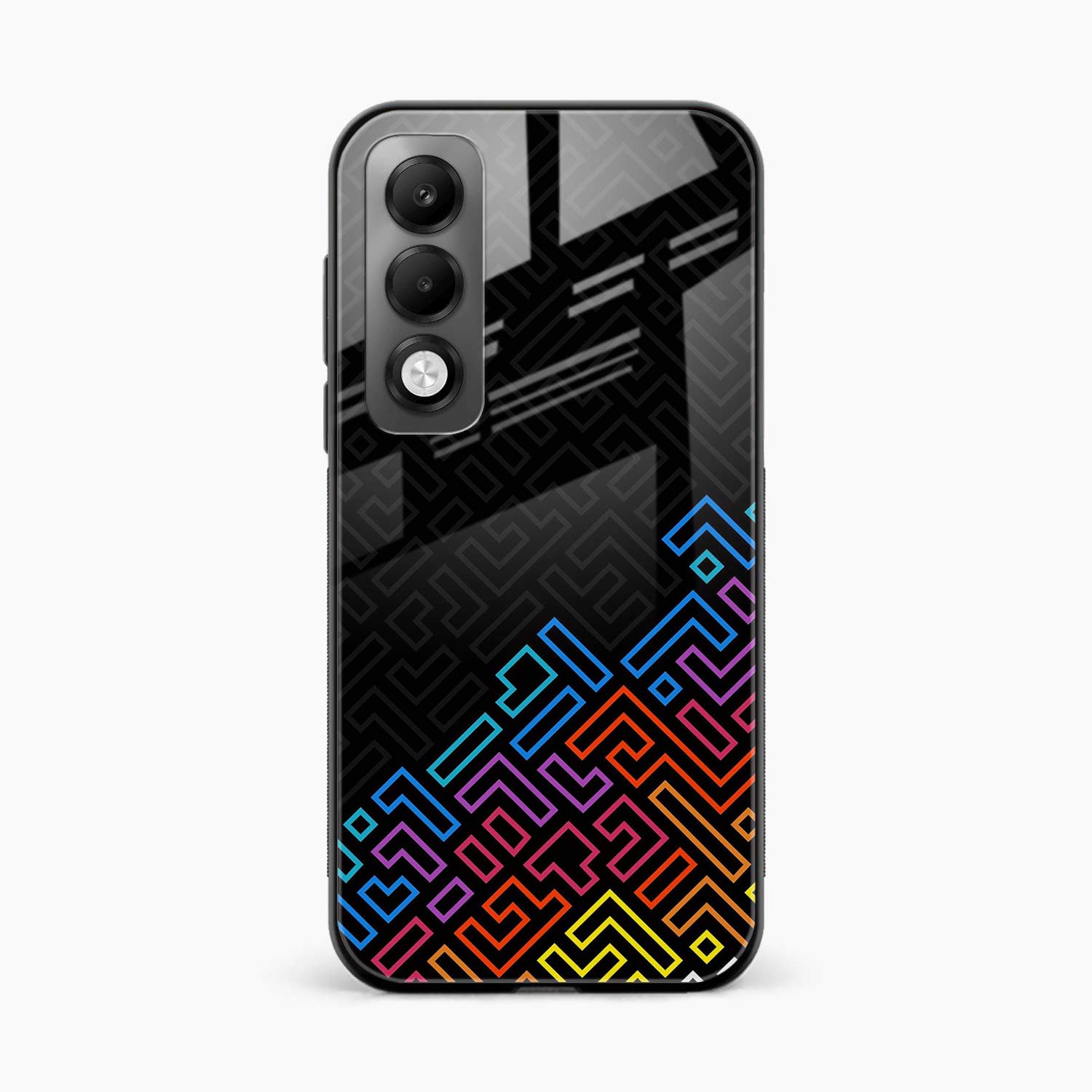 Black Maze Oppo K13x 5G Back Cover