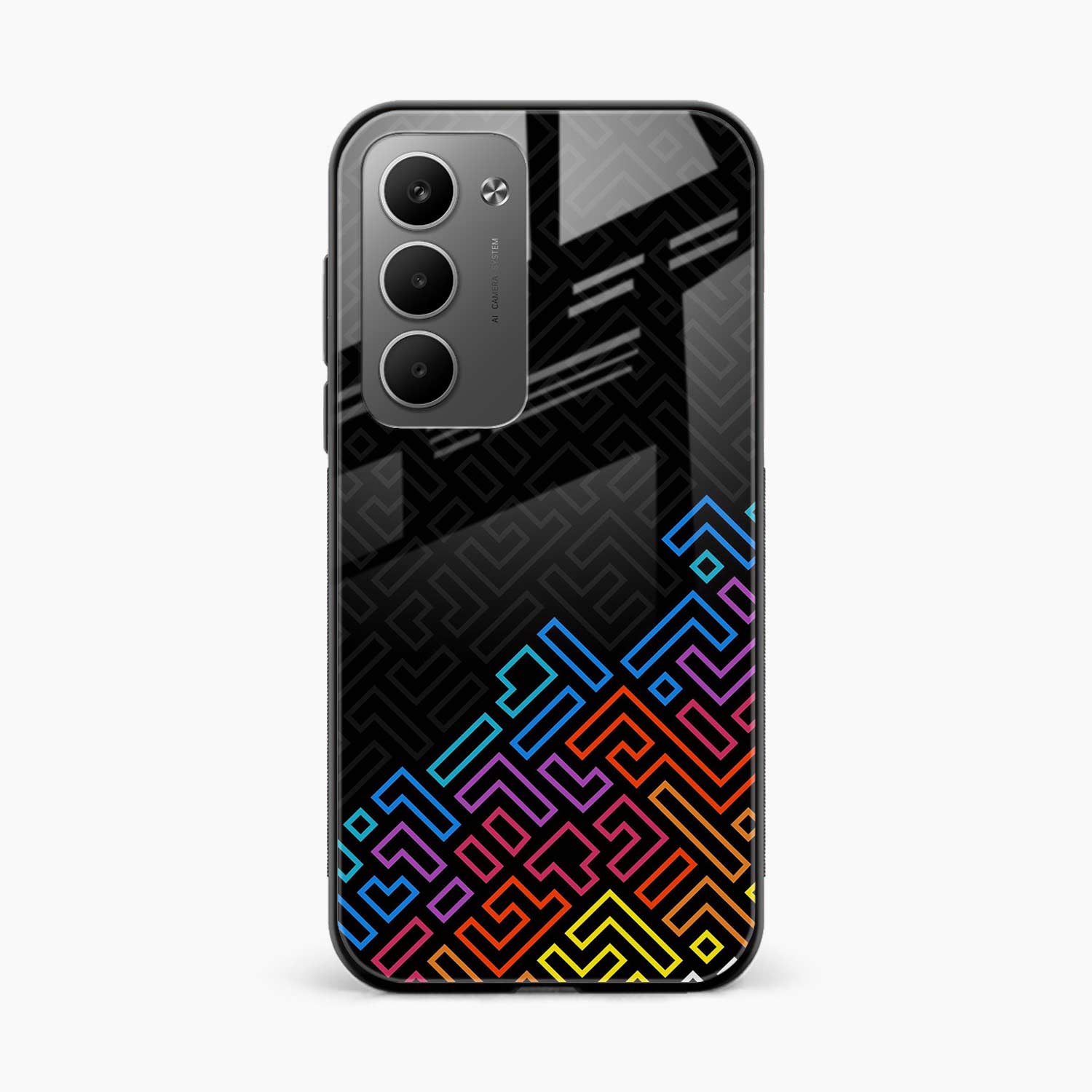 Black Maze Redmi 15 5G Back Cover