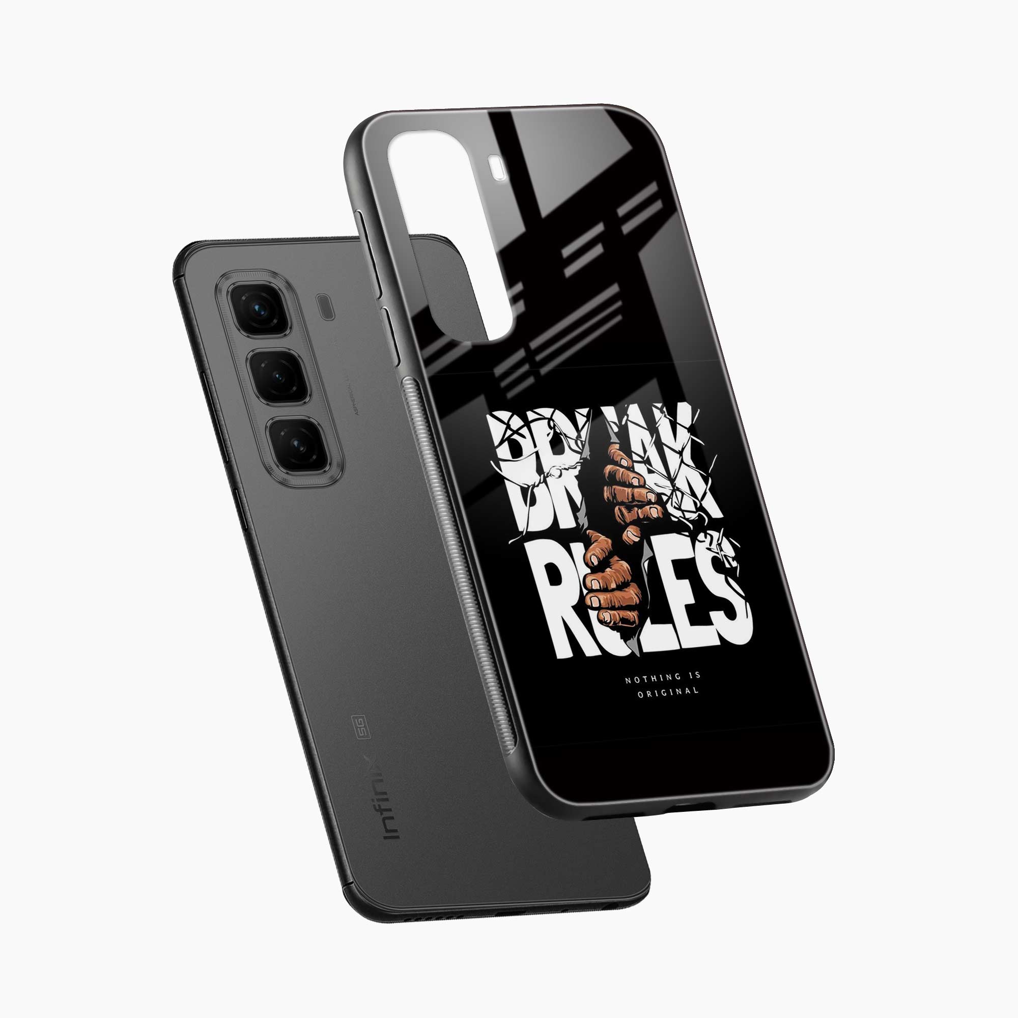 Break Rules Infinix Hot 50 5G Back Cover