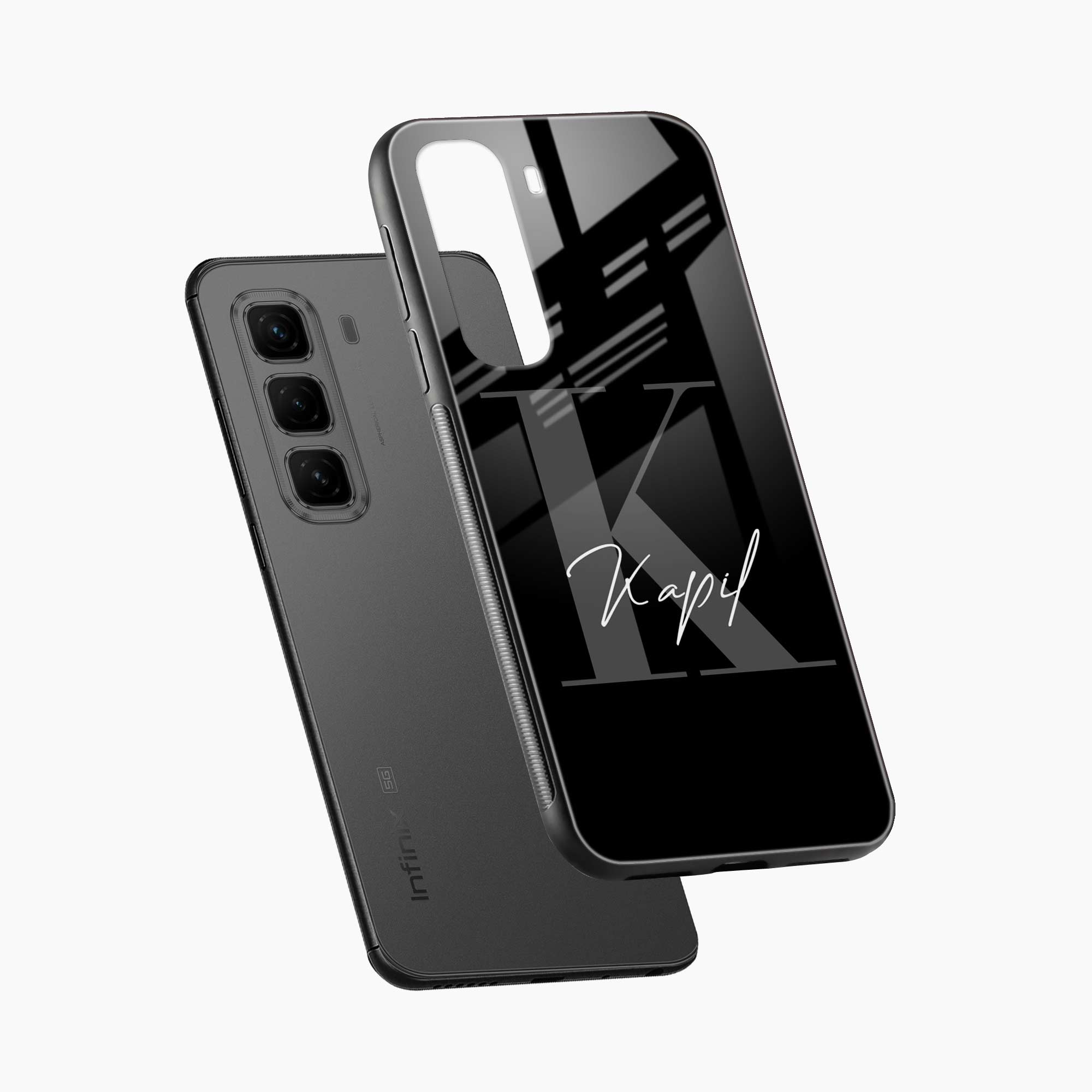 Customised Name Infinix Hot 50 5G Back Cover