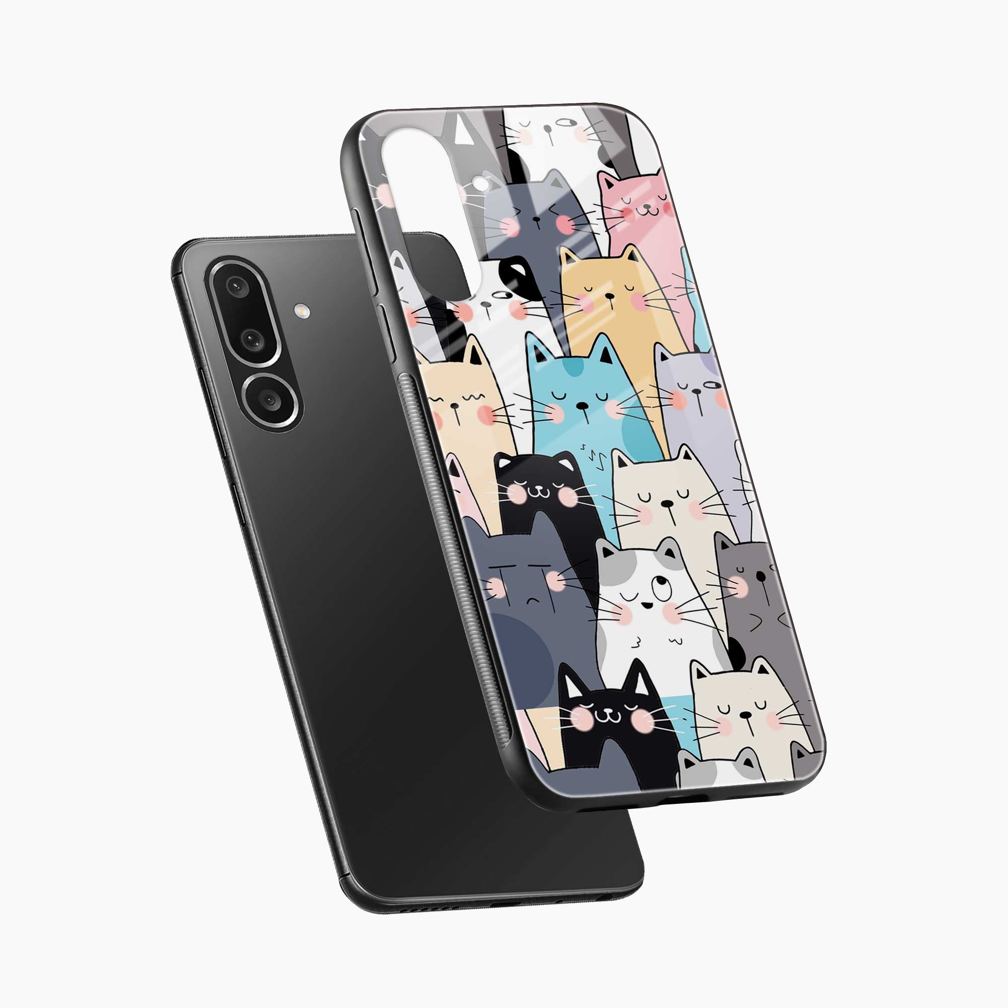 Cute Cat Samsung F36 5G Back Cover