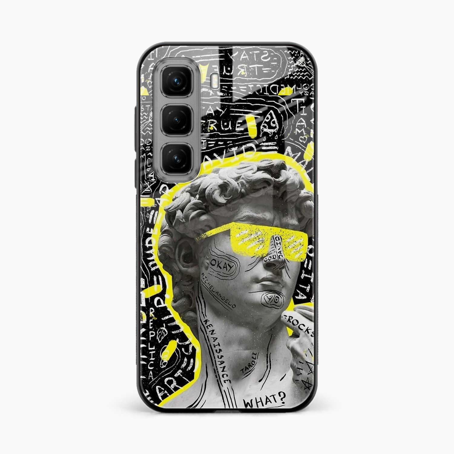 David Infinix Hot 50 5G Back Cover