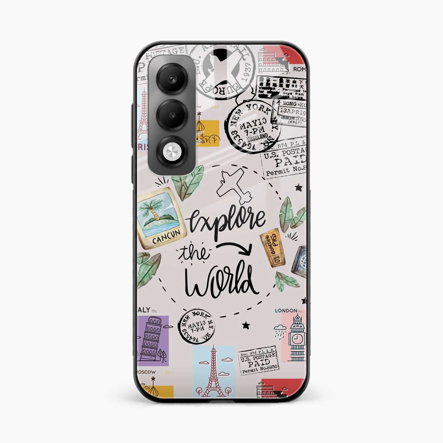 Explore The World Oppo K13x 5G Back Cover