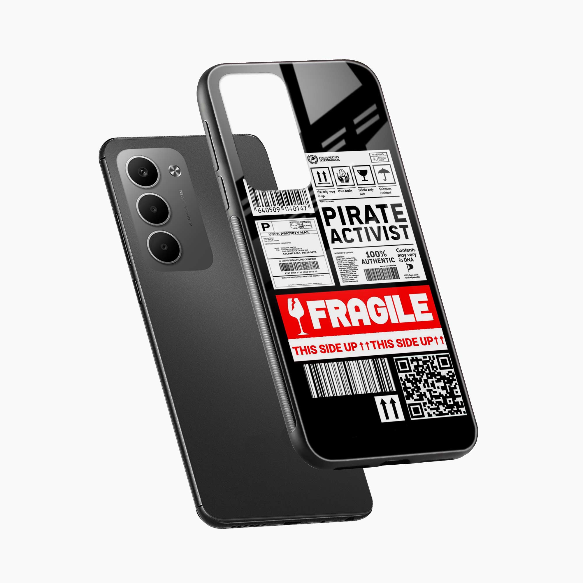 Fragile Redmi 15 5G Back Cover