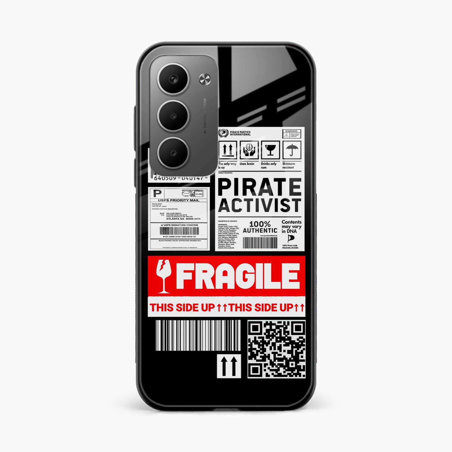 Fragile Redmi 15 5G Back Cover