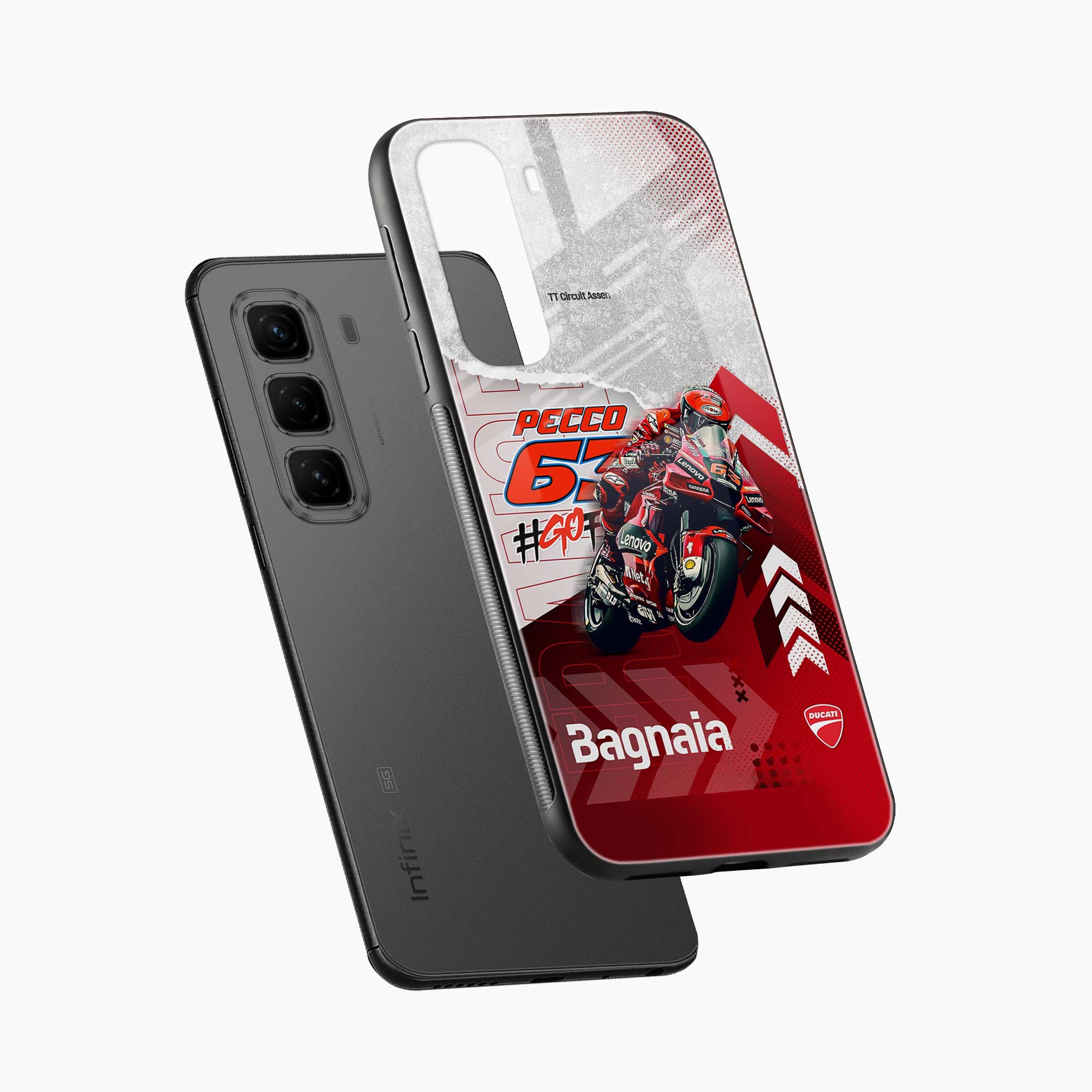 Francesco Bagnaia Infinix Hot 50 5G Back Cover