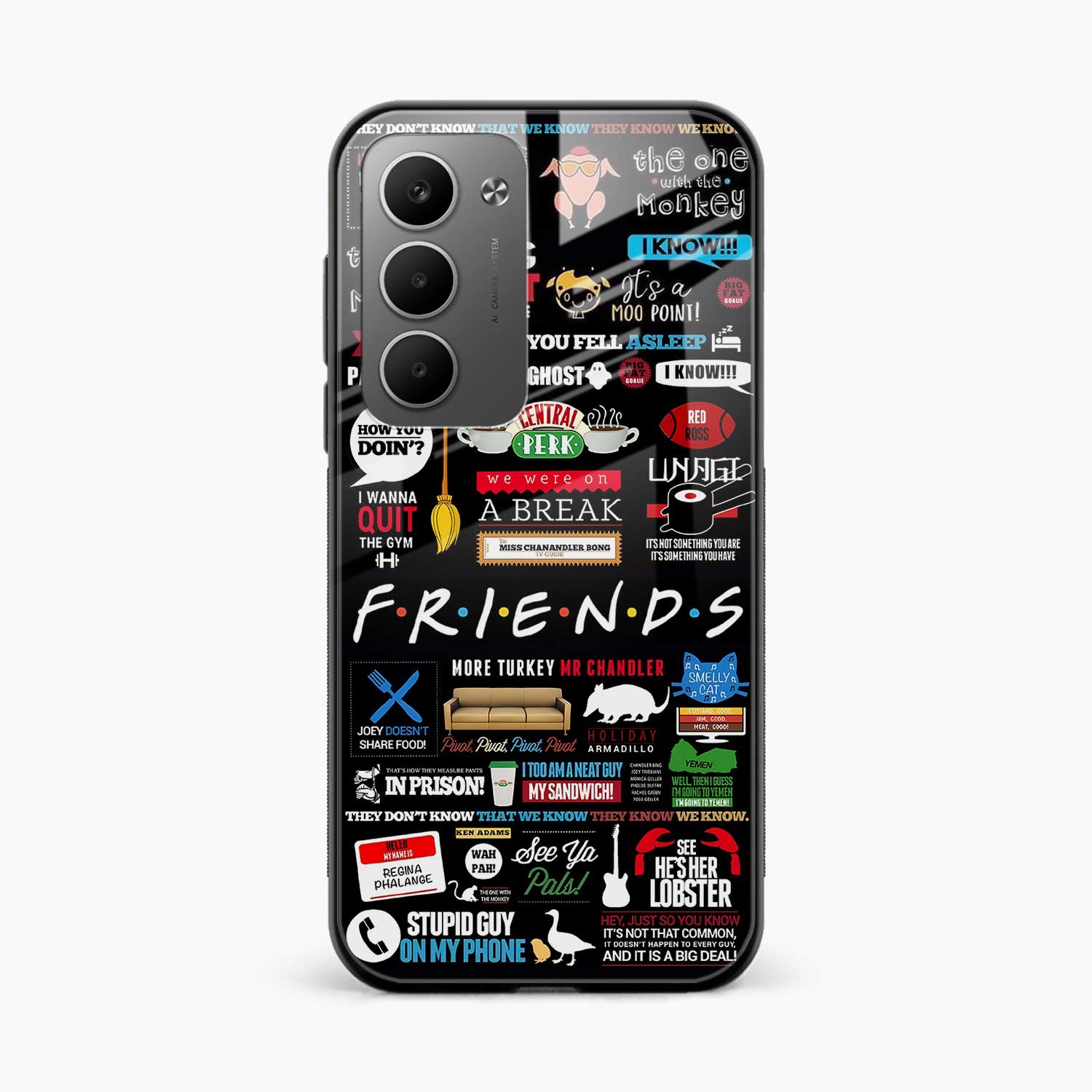 Friends Redmi 15 5G Back Cover