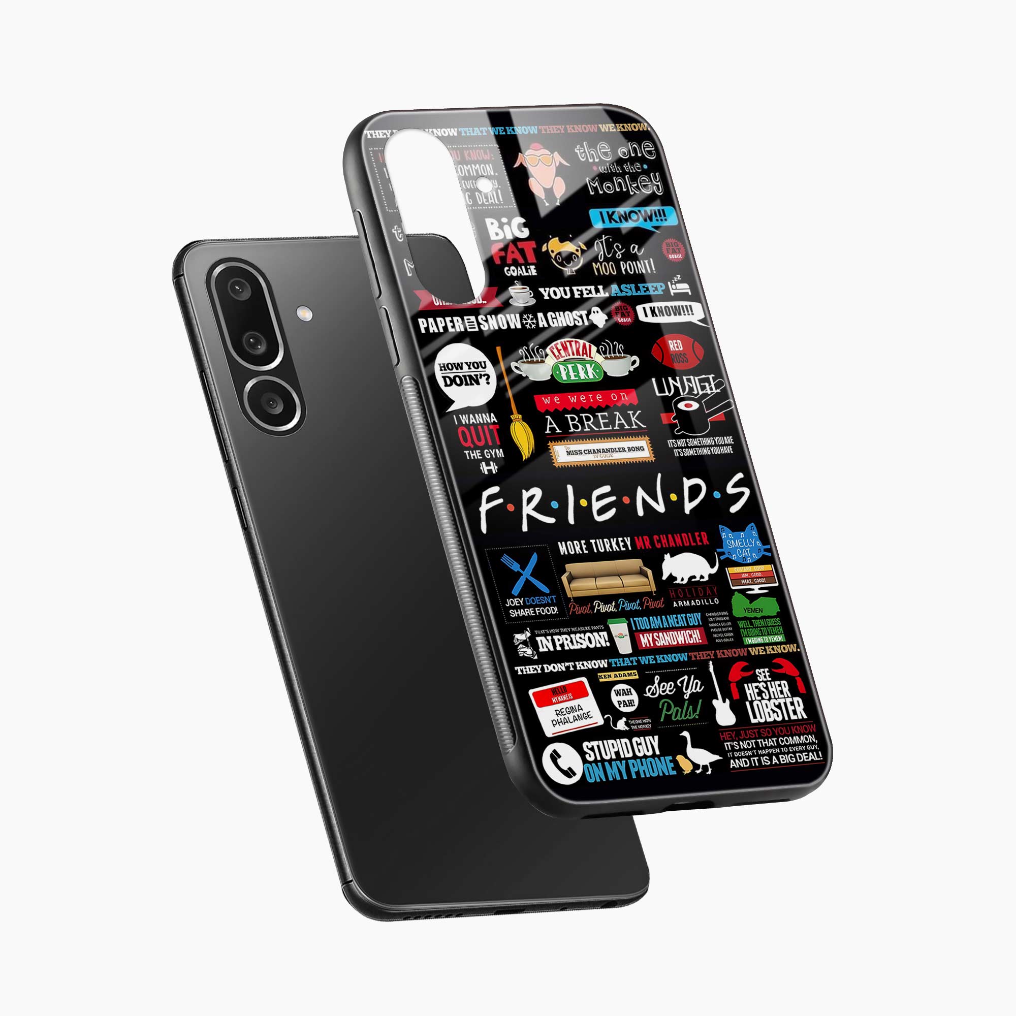 Friends Samsung F36 5G Back Cover