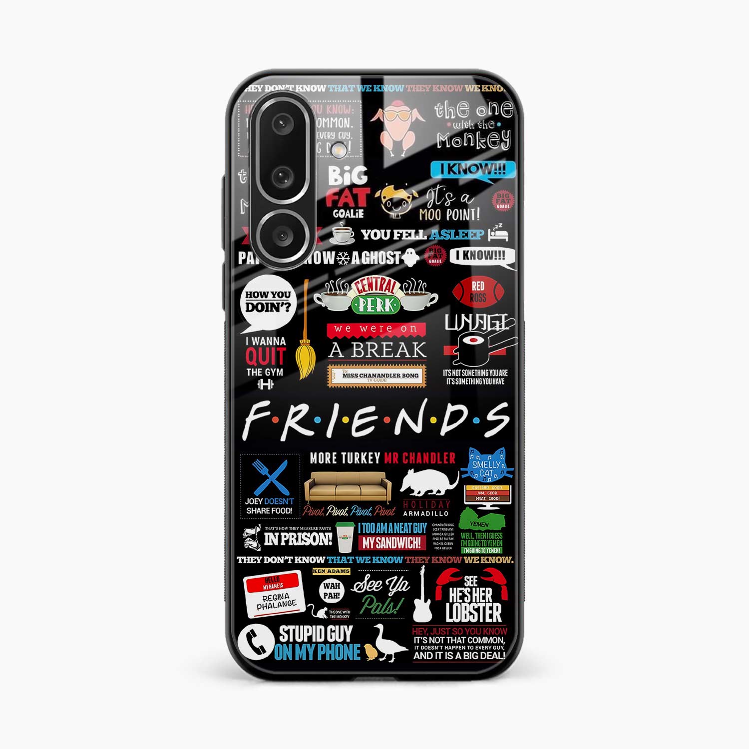 Friends Samsung F36 5G Back Cover