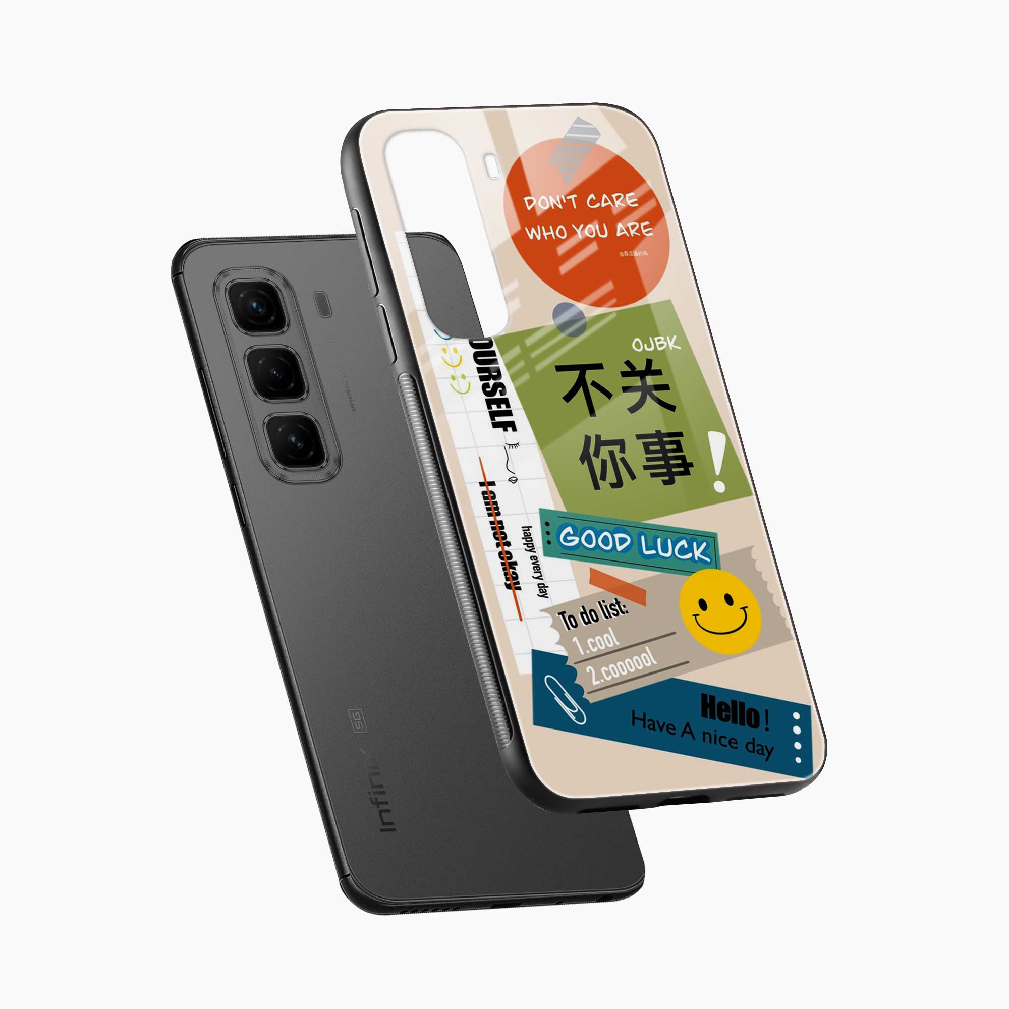 Good Luck Infinix Hot 50 5G Back Cover