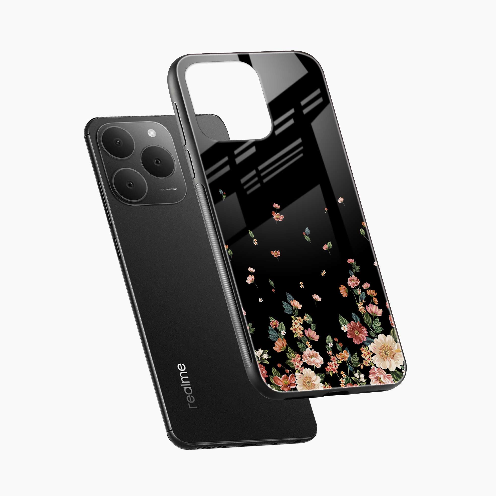 Graceful Floral Realme 15t 5G Back Cover
