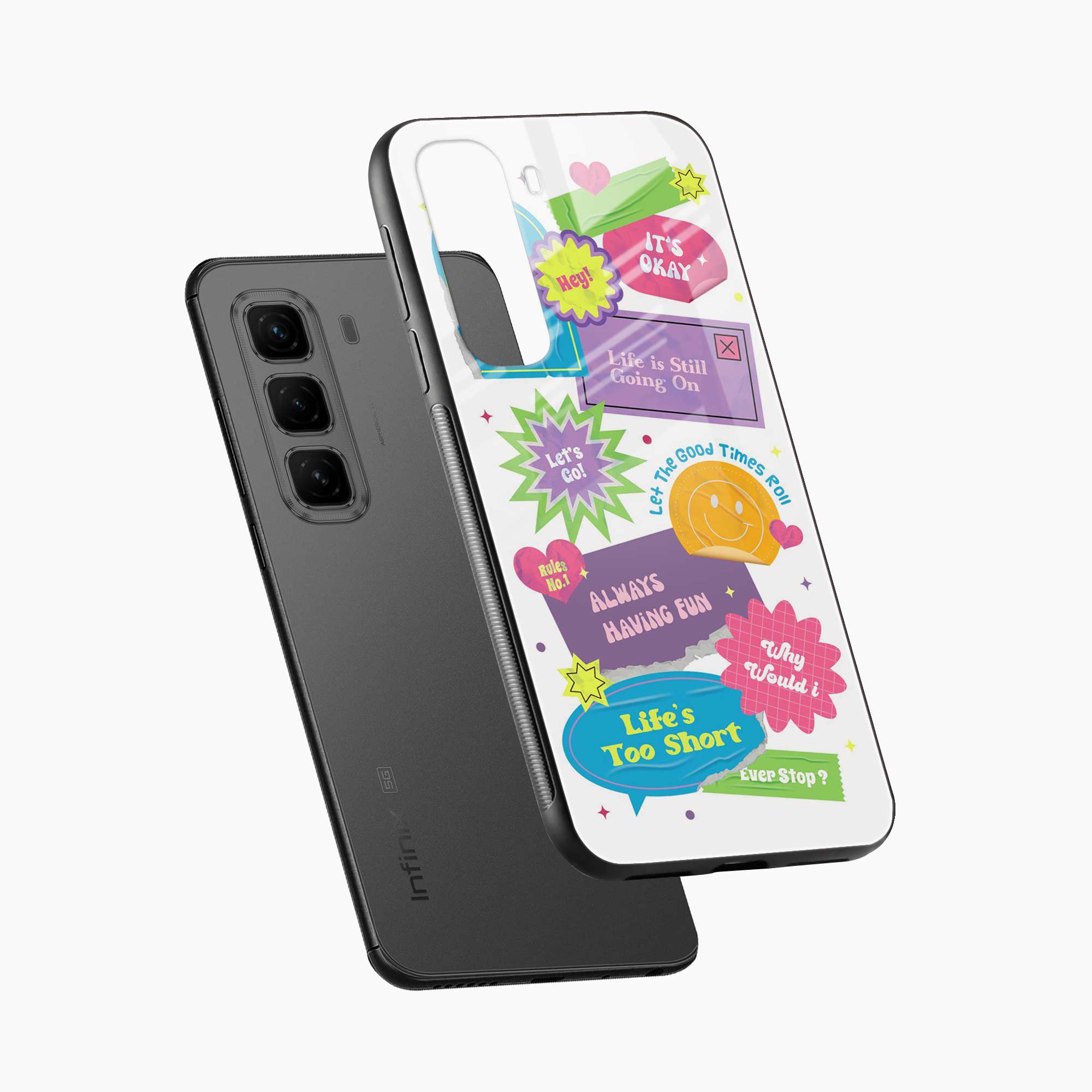 Having Fun Infinix Hot 50 5G Back Cover