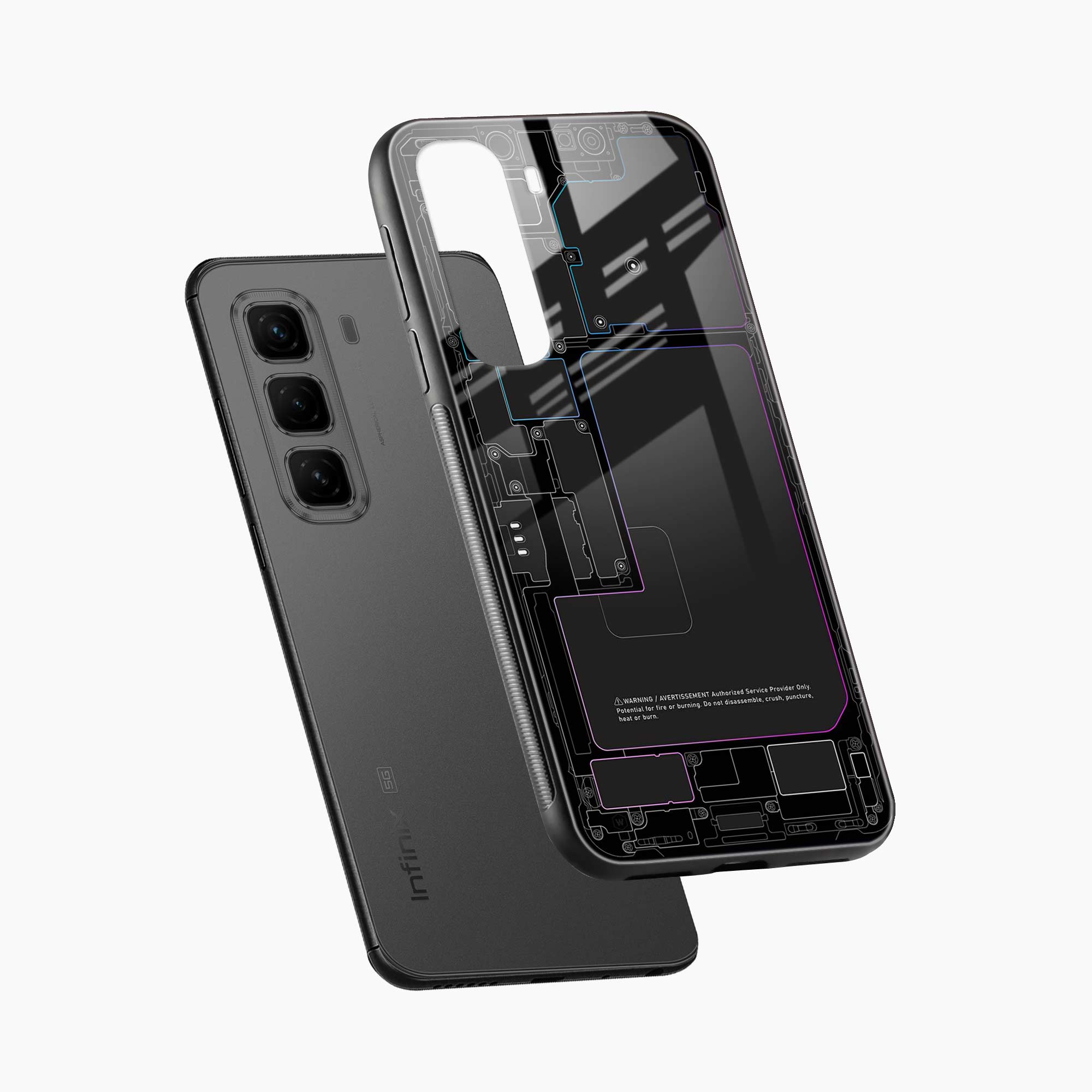 Inside Infinix Hot 50 5G Back Cover